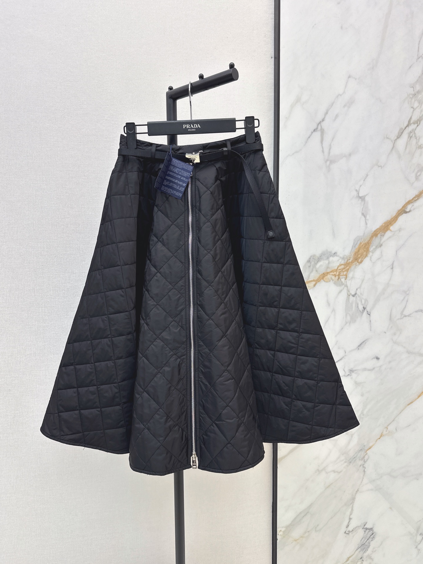Pra 26fw zipper skirt