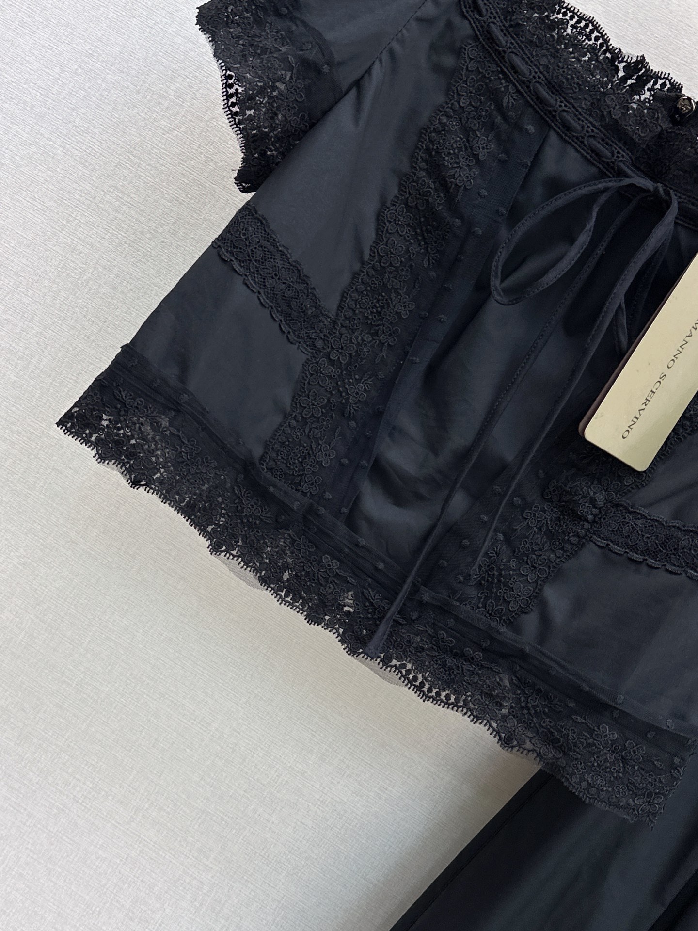 ES 26ss cropped shirt skirt sets