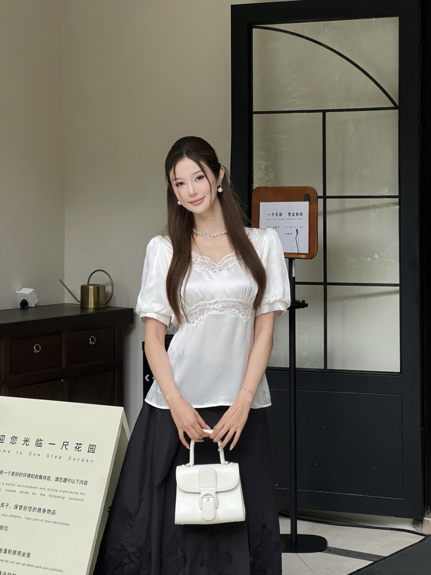 ES 26ss lace contract saint top