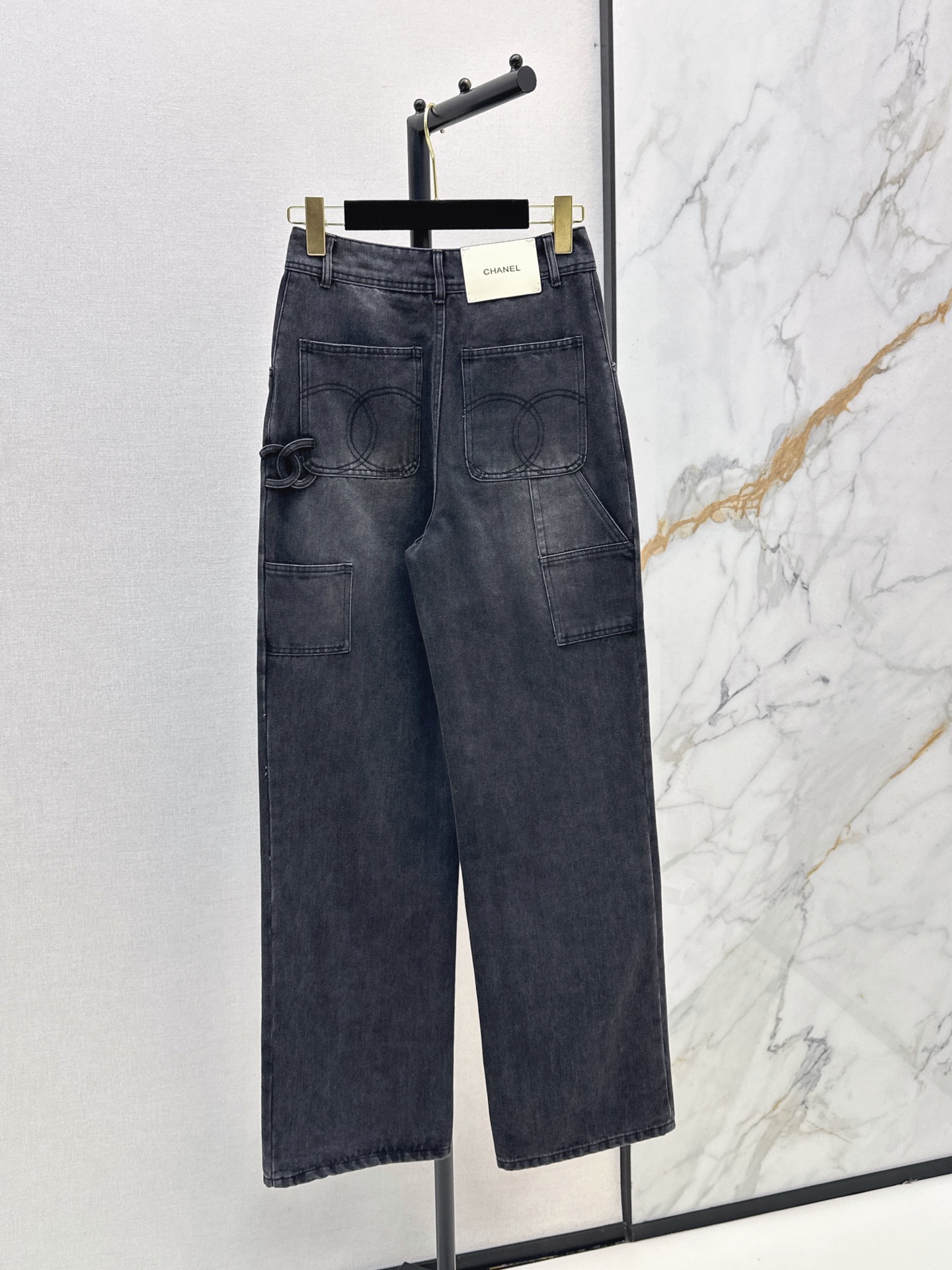Chan 26fw straight-leg jeans