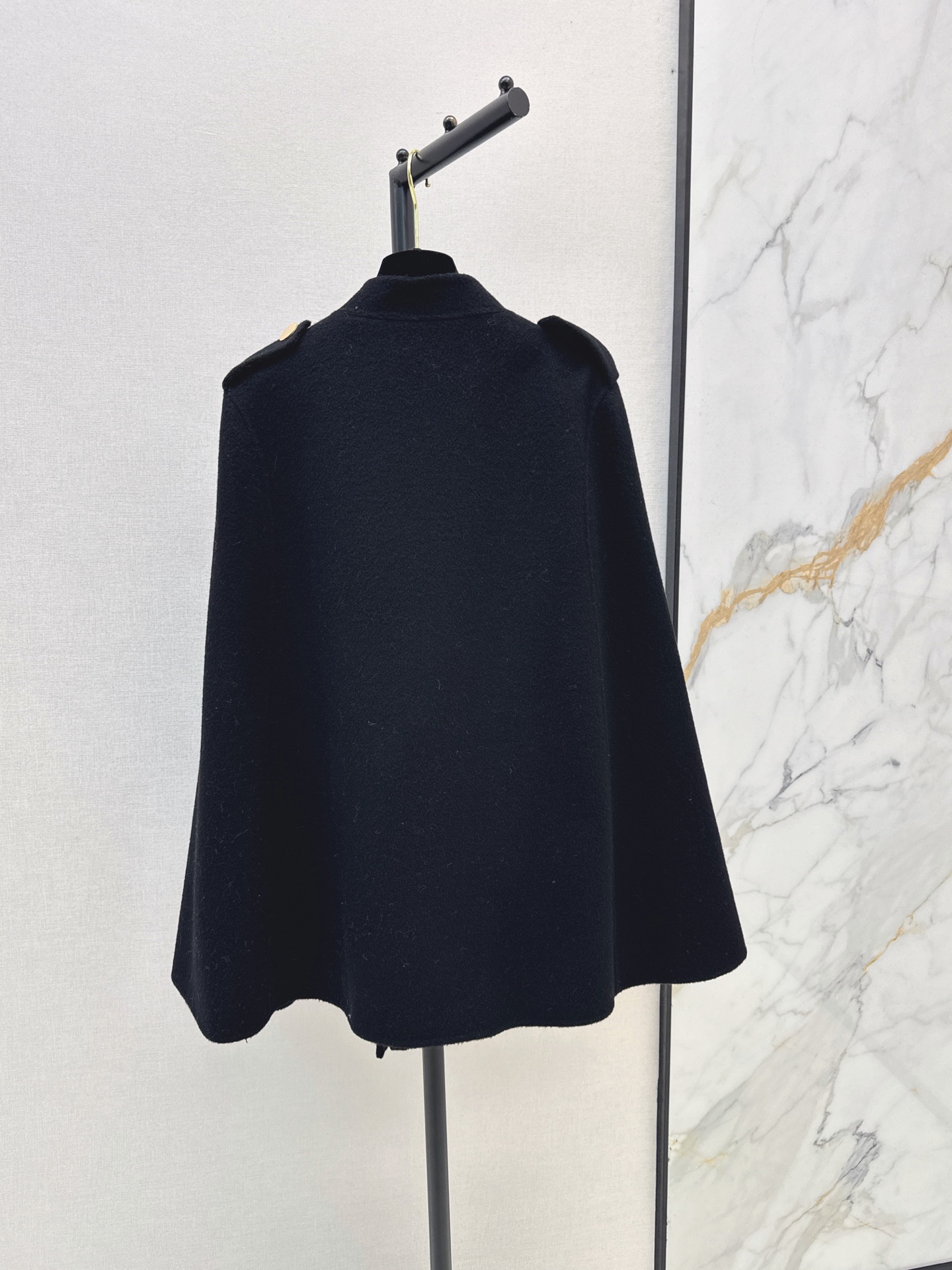 Chan 26fw woolen cape jacket