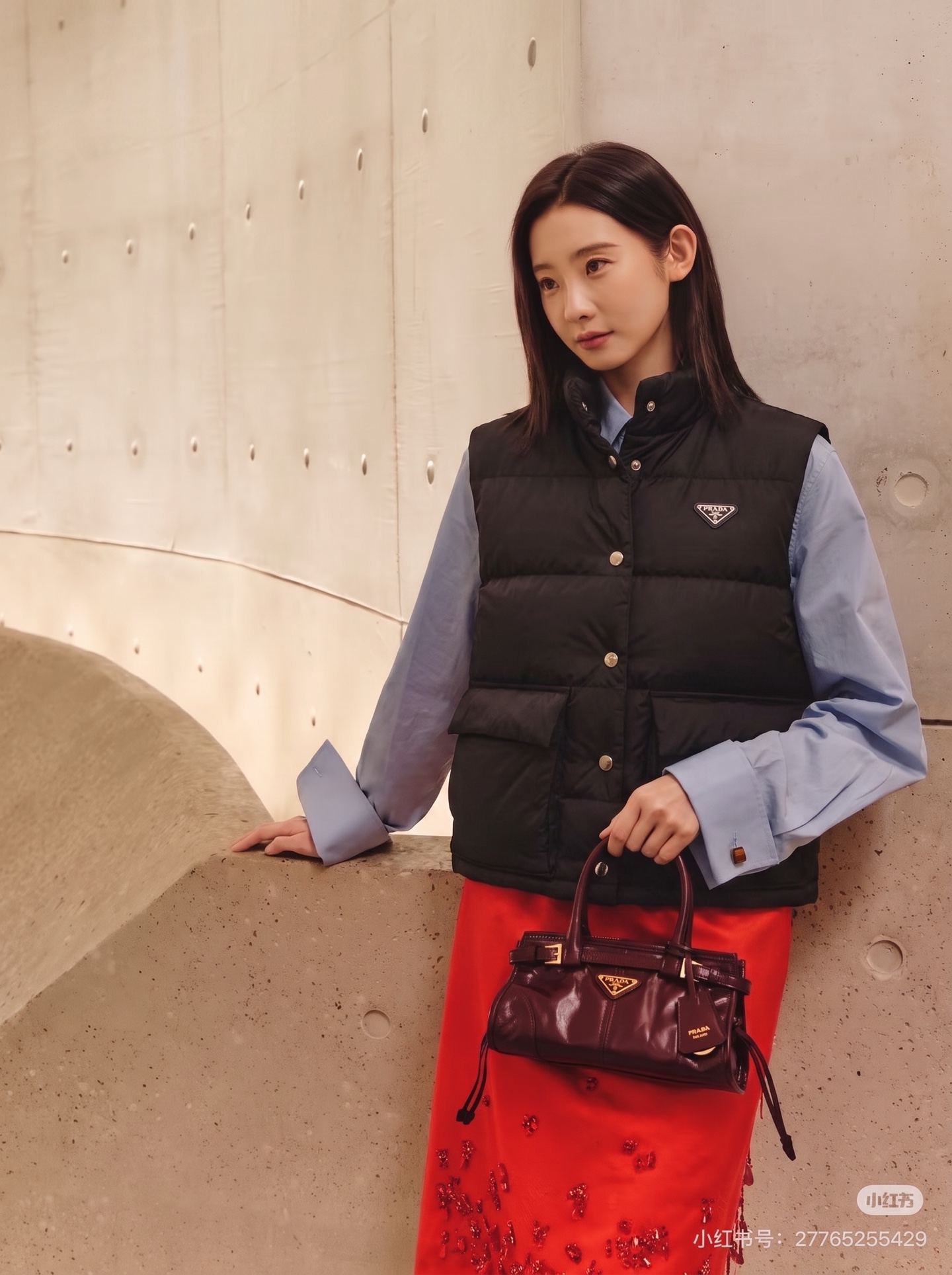 Pra 26fw down vest