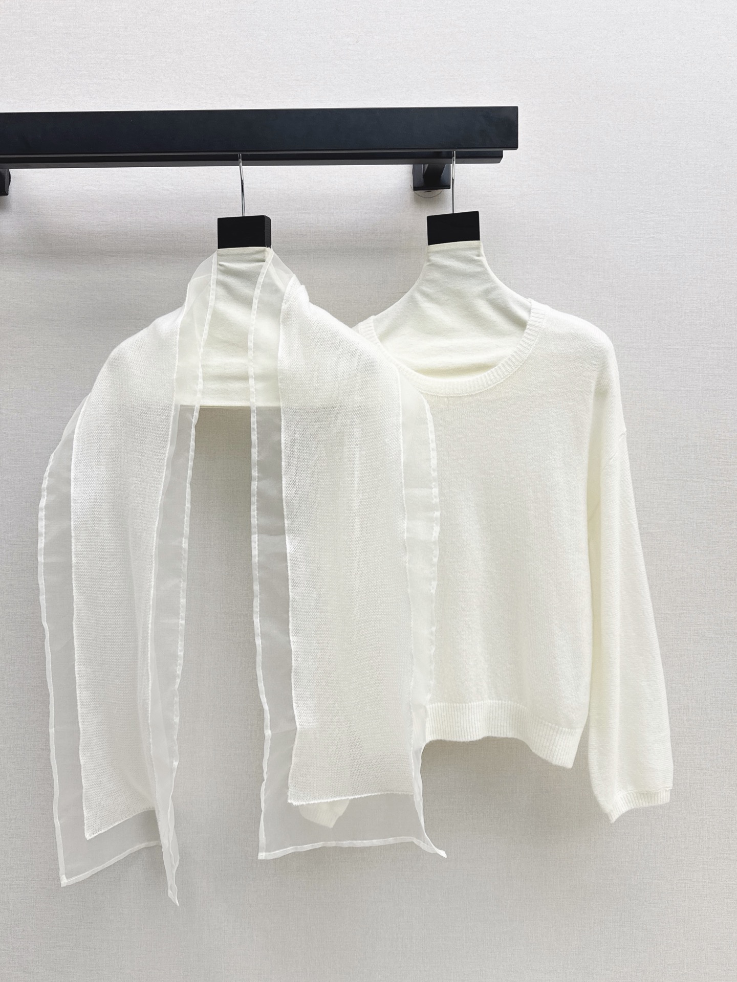 Row 26fw scarf wool knitwear