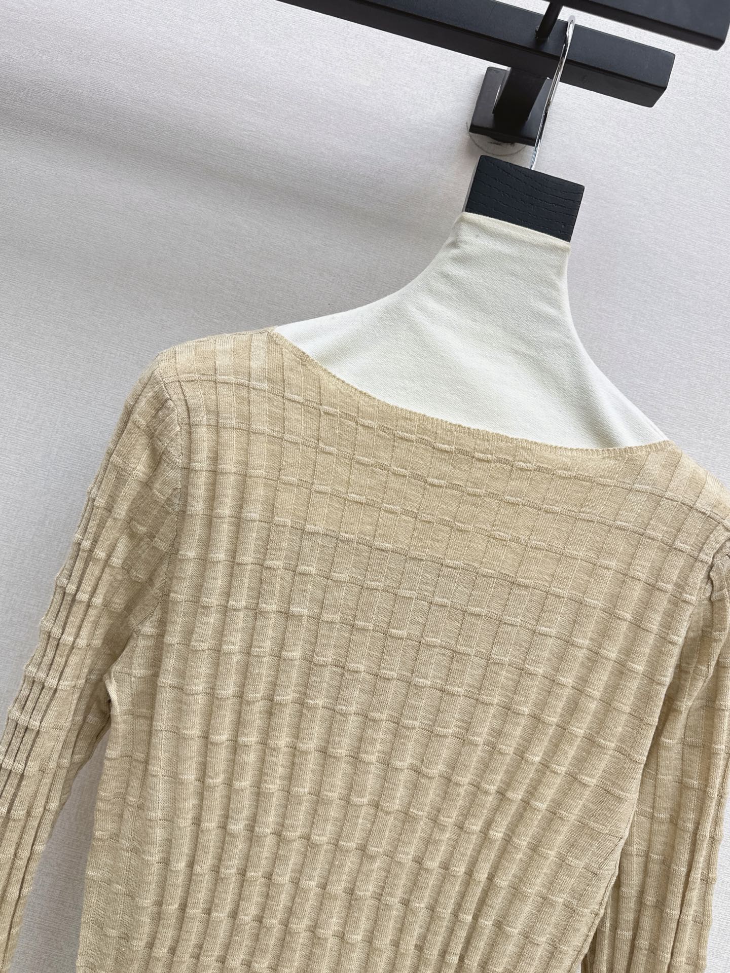 Brun 26fw slim-fit knitwear