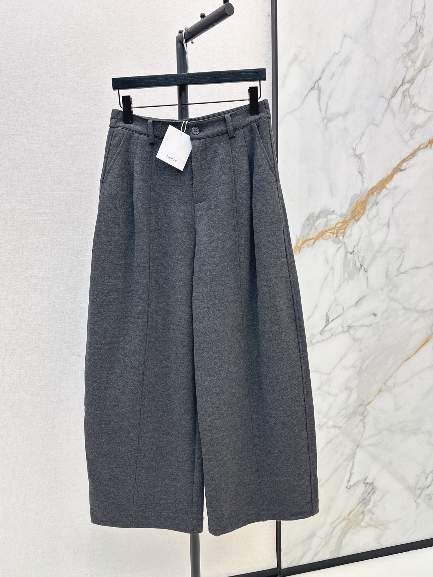 Brun 26fw heavyweight wide-leg pants sets