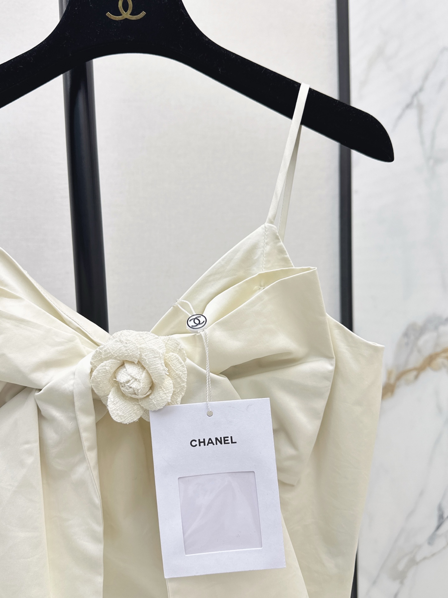 Chan 26fw bow camisole