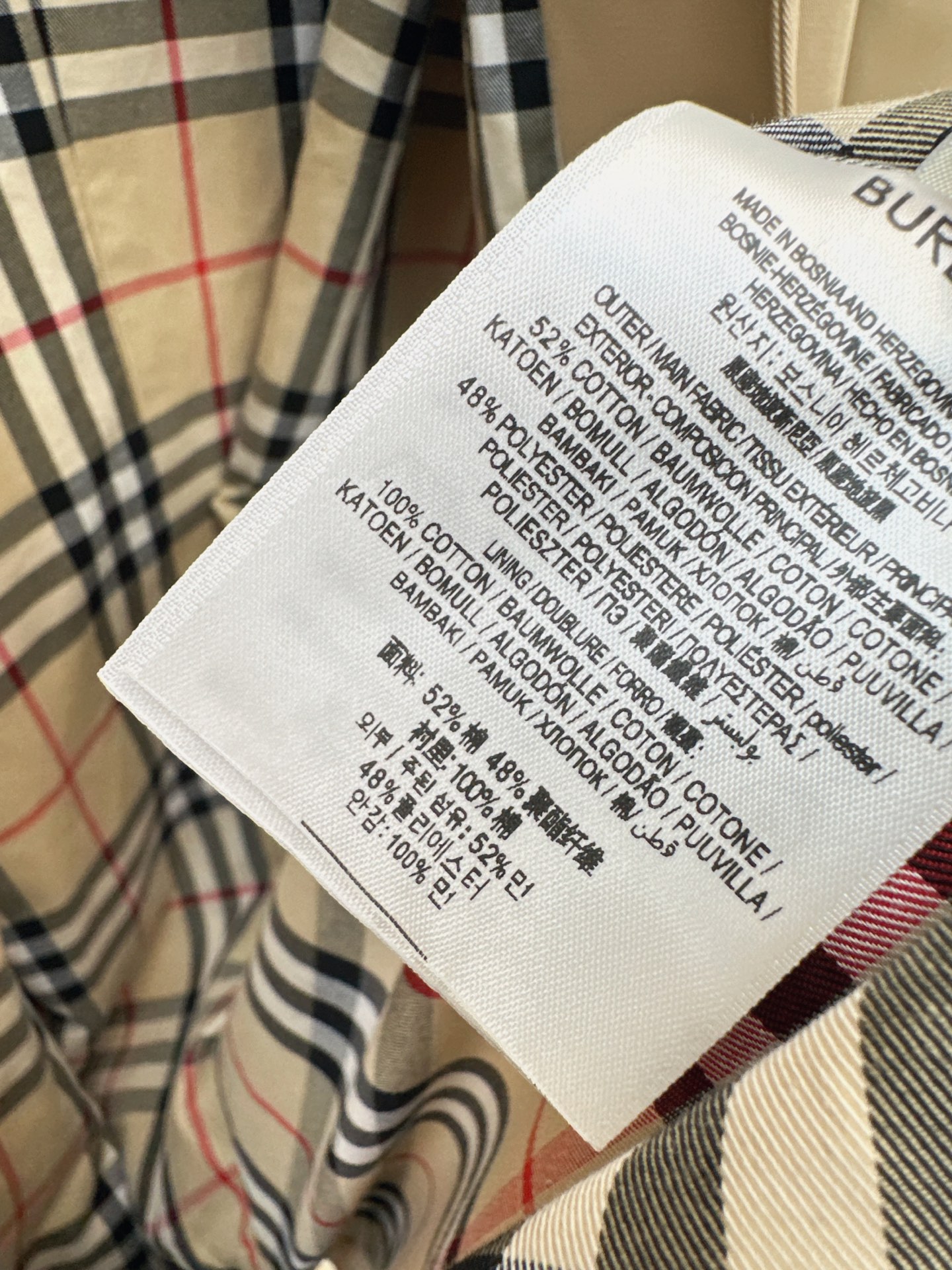 Bur 26fw trench coats