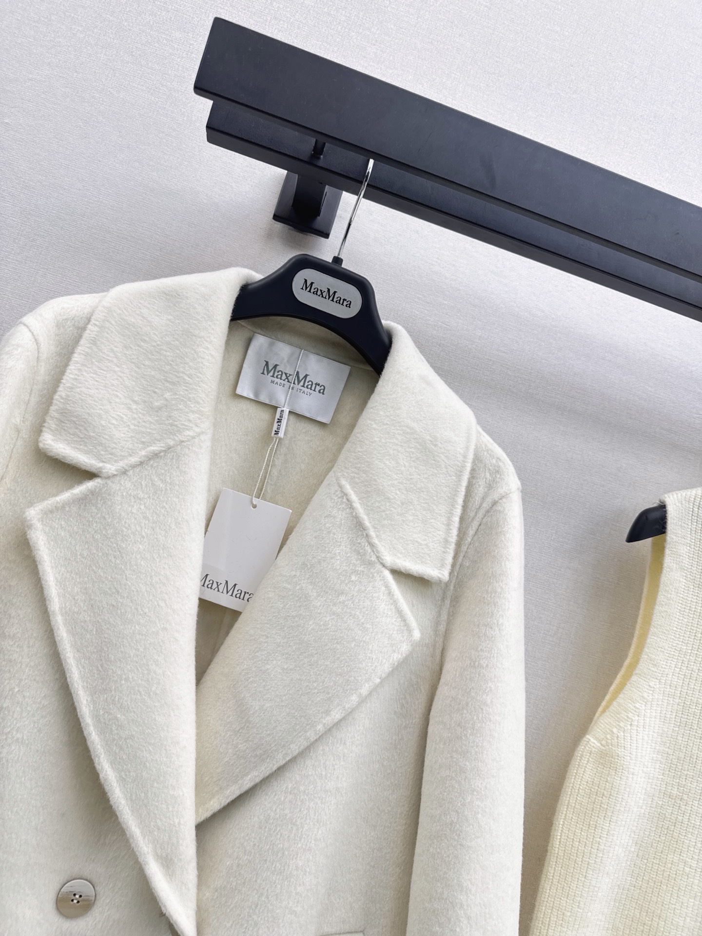 Max 26fw knit vest overcoats sets