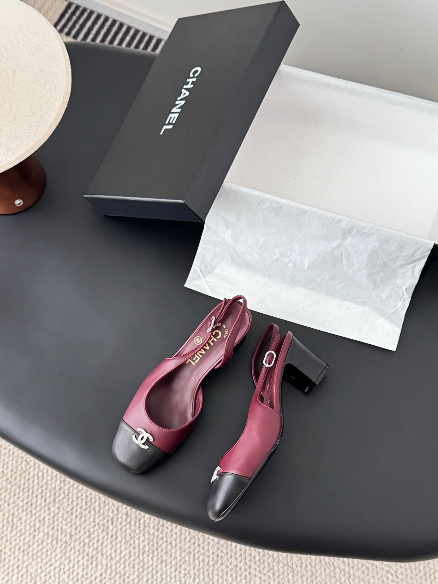 Chan 25fw mary jane chunky heels