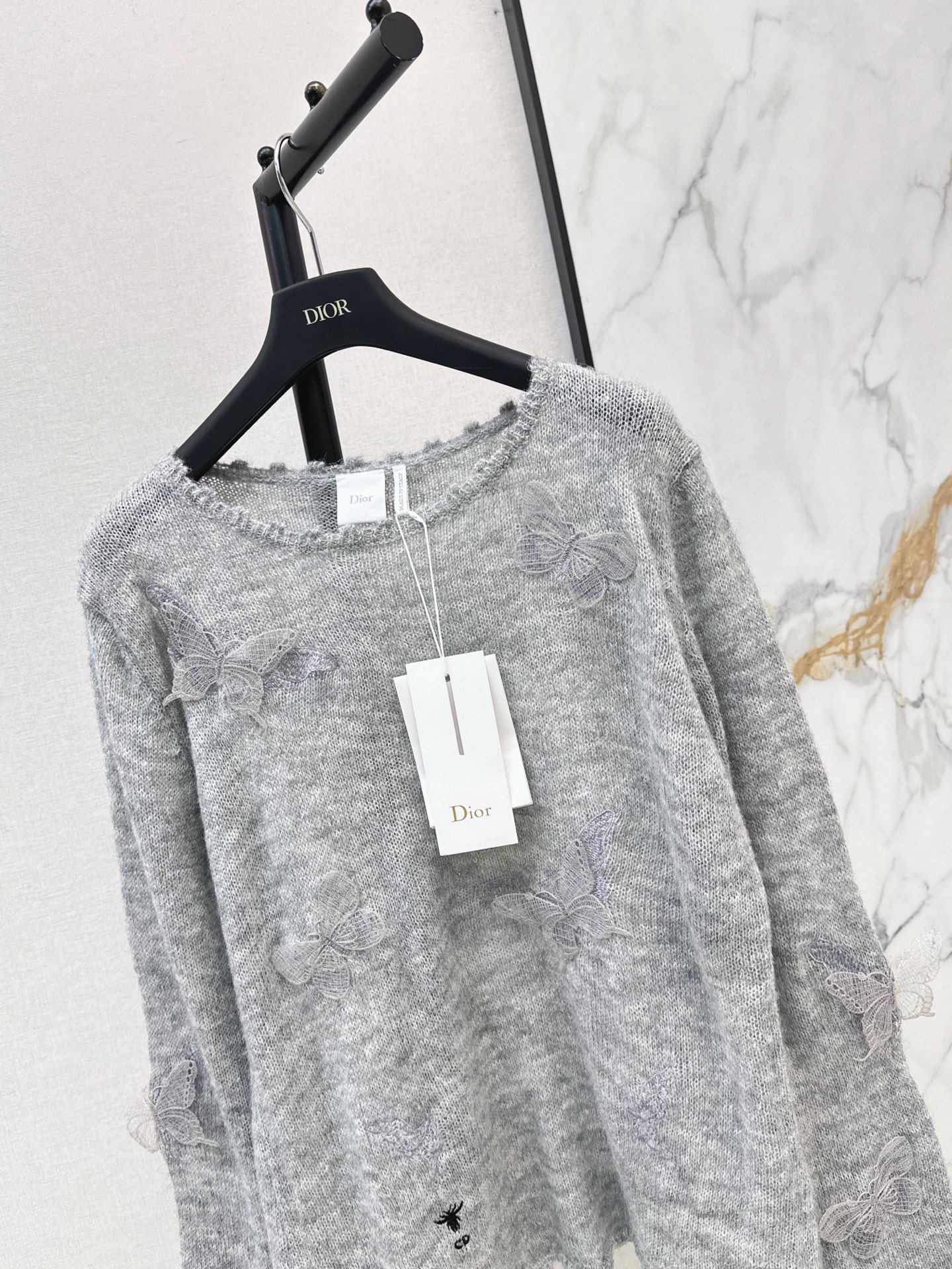 CD 26fw 3d bow knit sweater