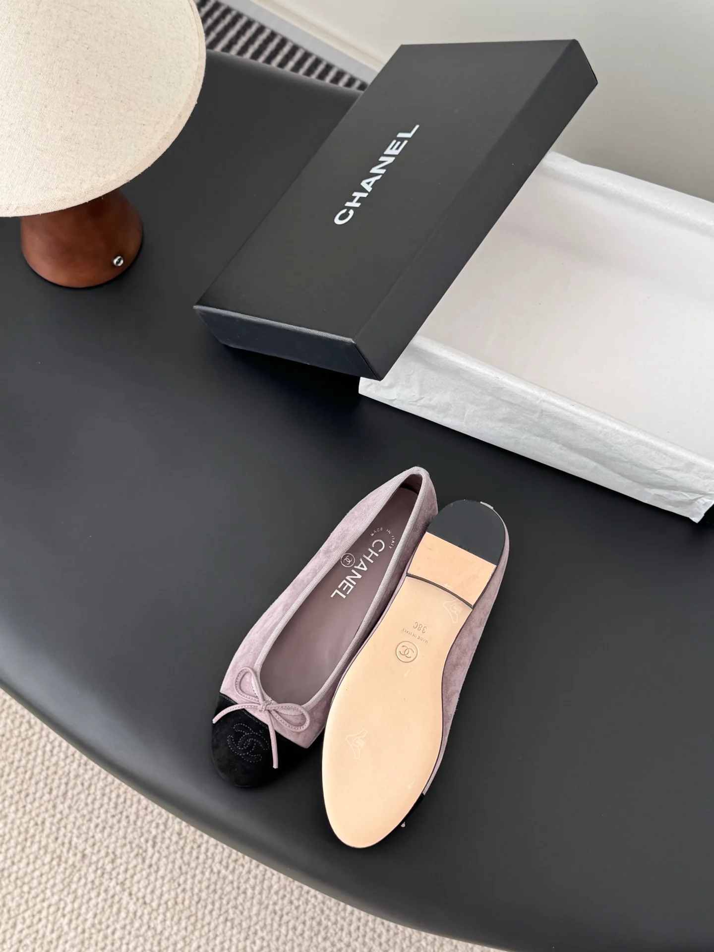 Chan 26ss ballerina shoes