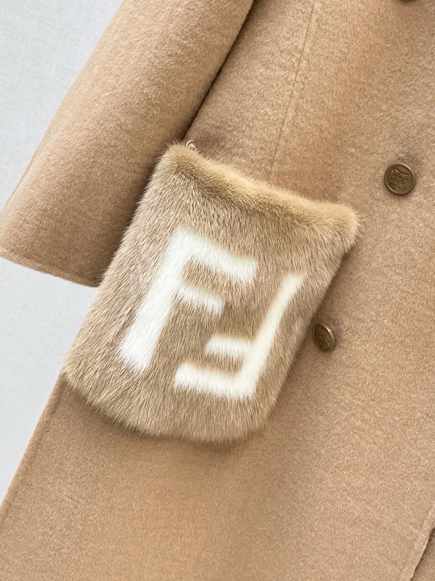 Fen 26fw cashmere overcoats