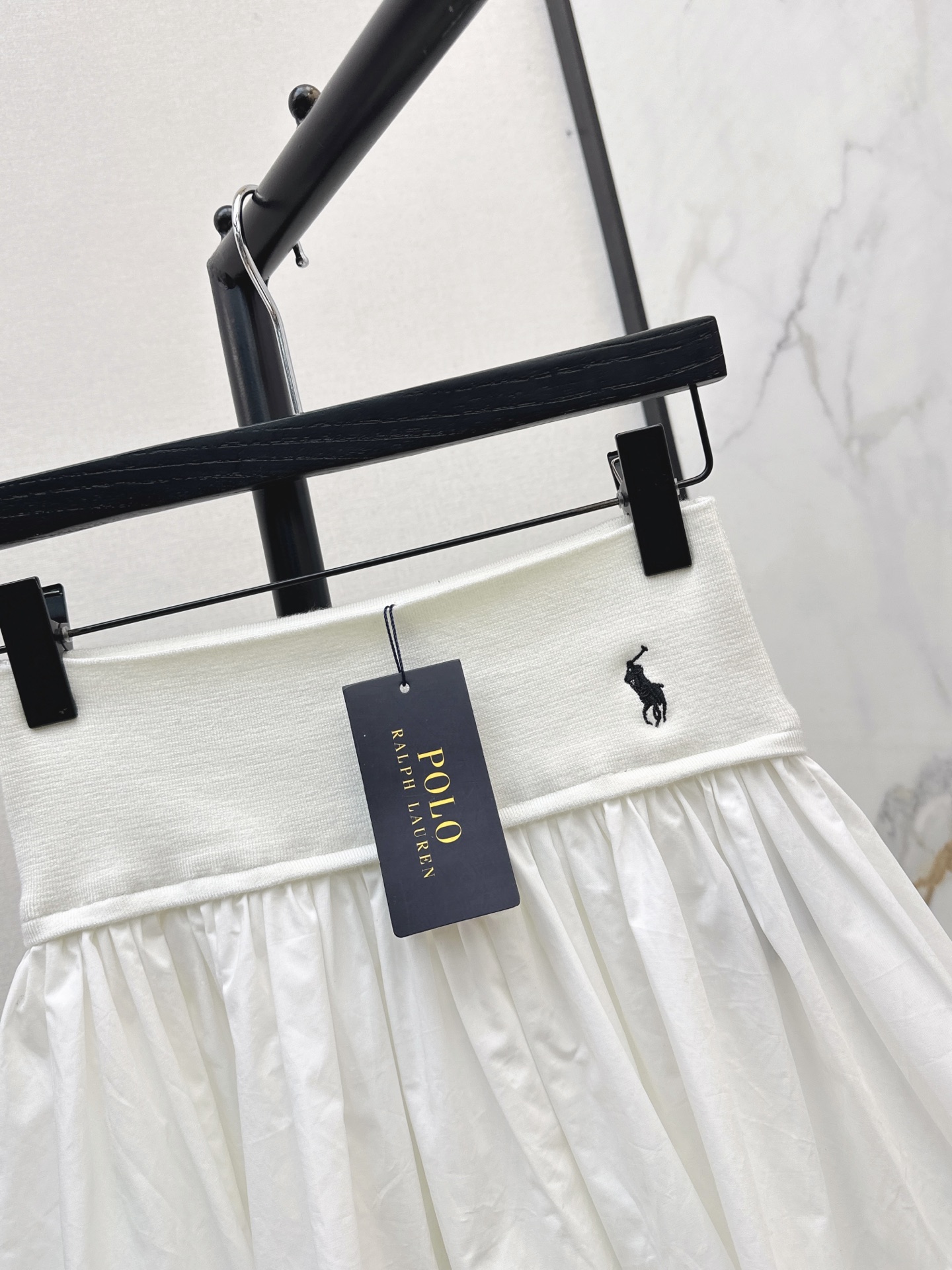 Ralp 26ss pleated mini skirt