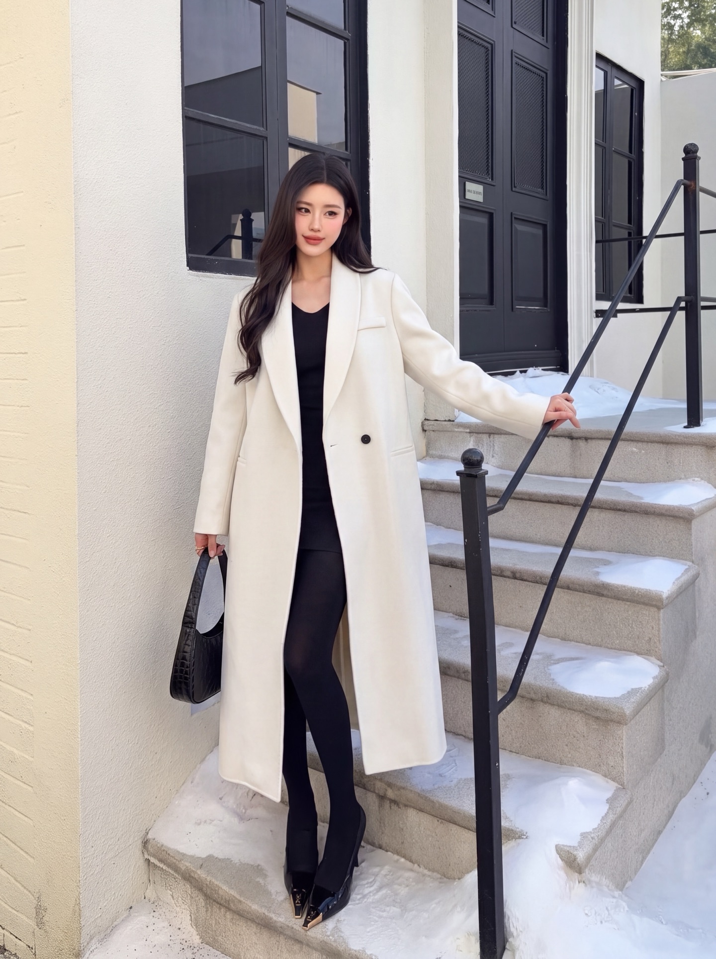 Max 26fw woolen overcoats