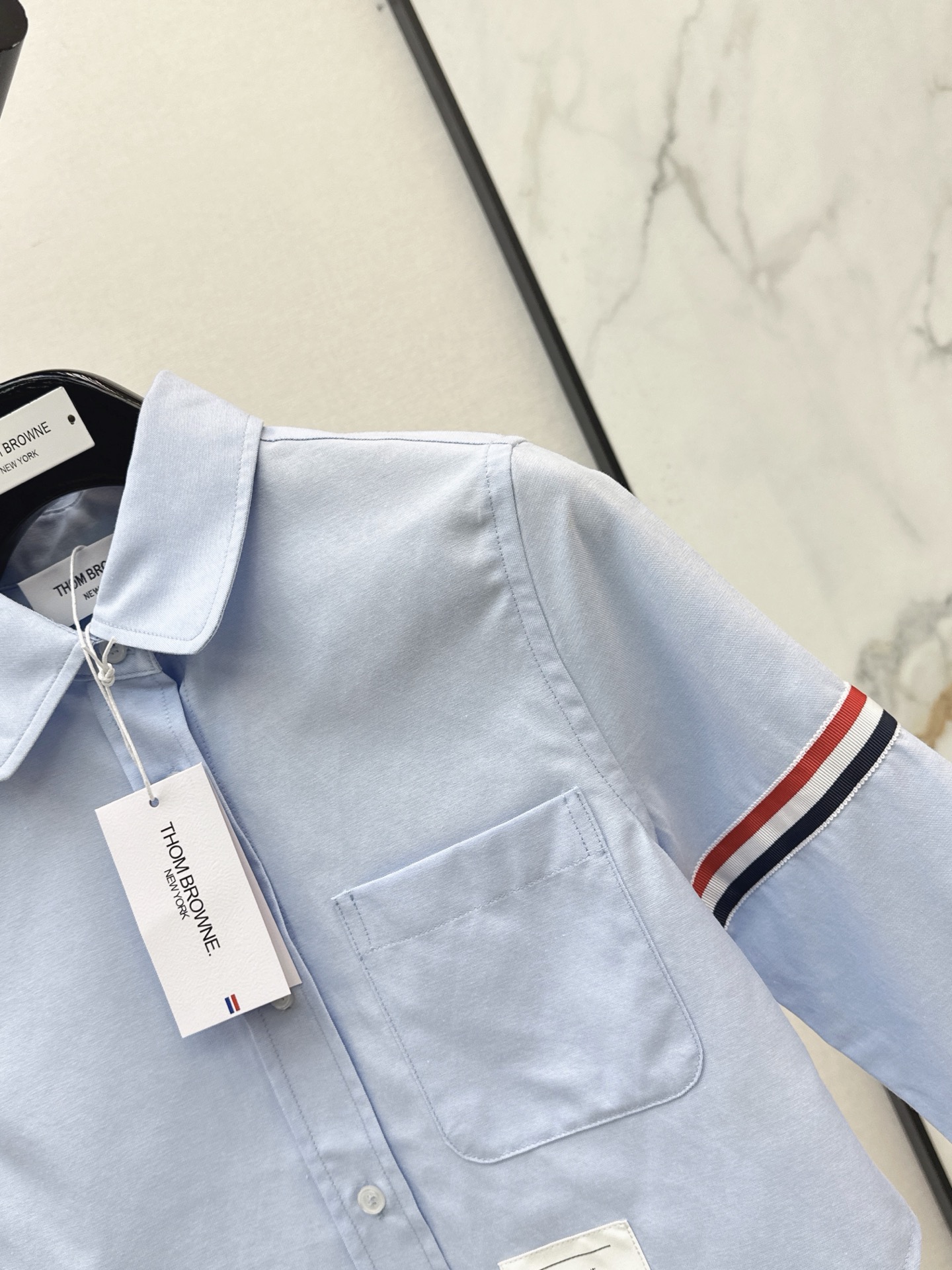 Thom 26fw cropped shirt
