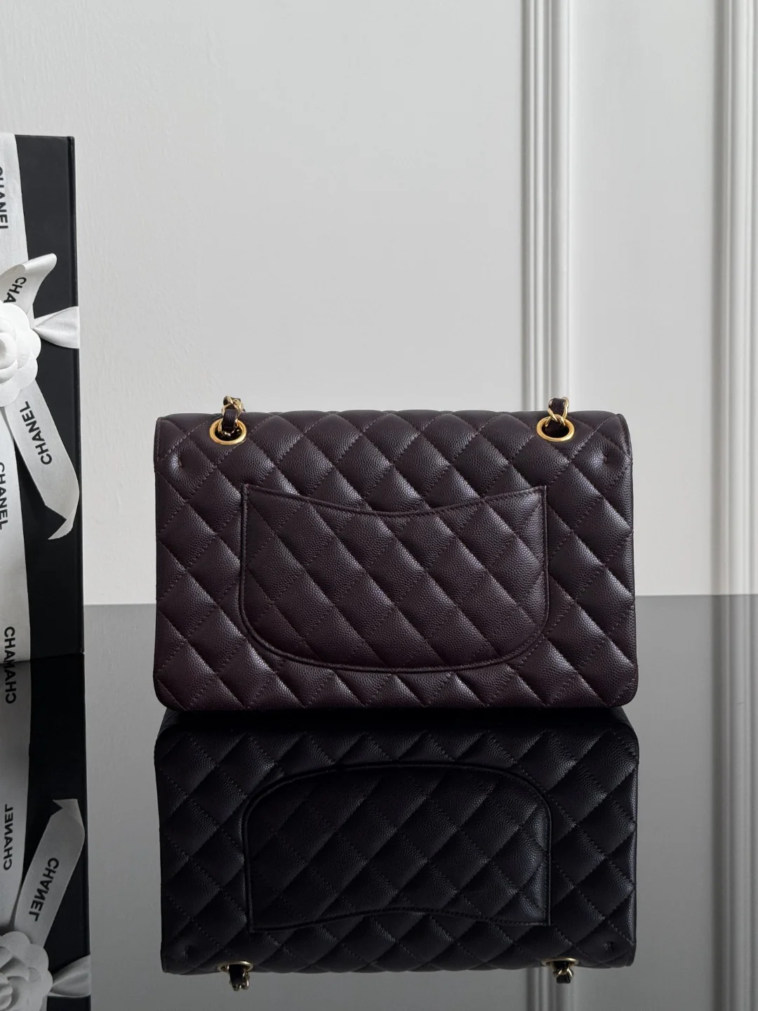 Chan cf25 chain shoulder bag