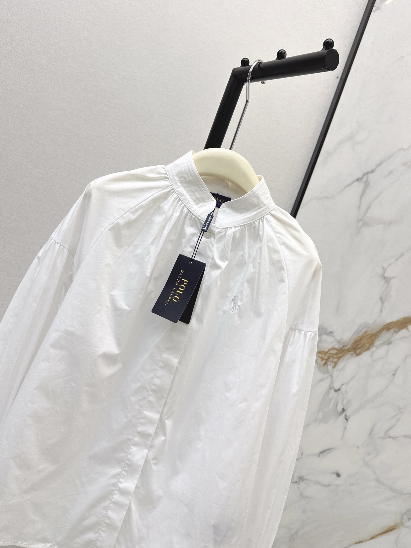 Ralp 26ss stand-collar shirt