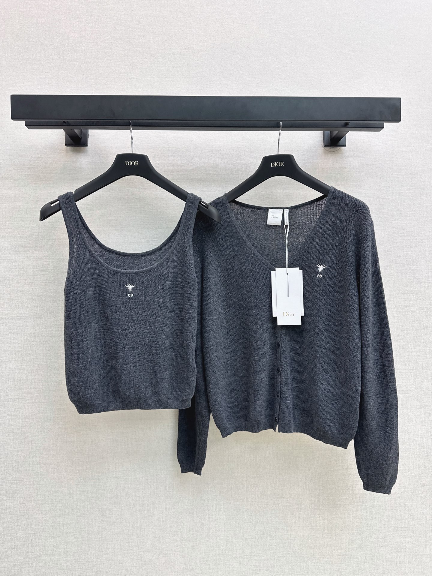 CD 26fw knit vest cardigan sets