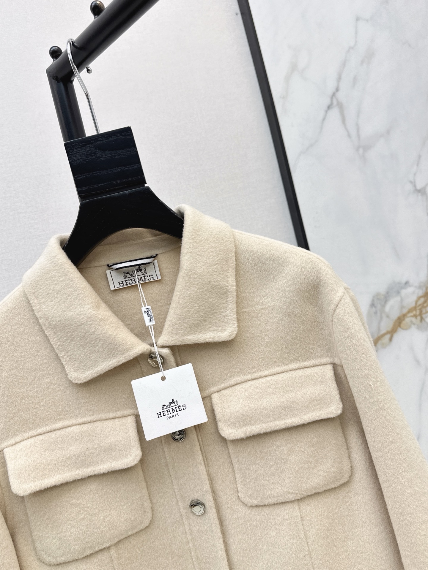 Her 26fw cashmere cropped jacket