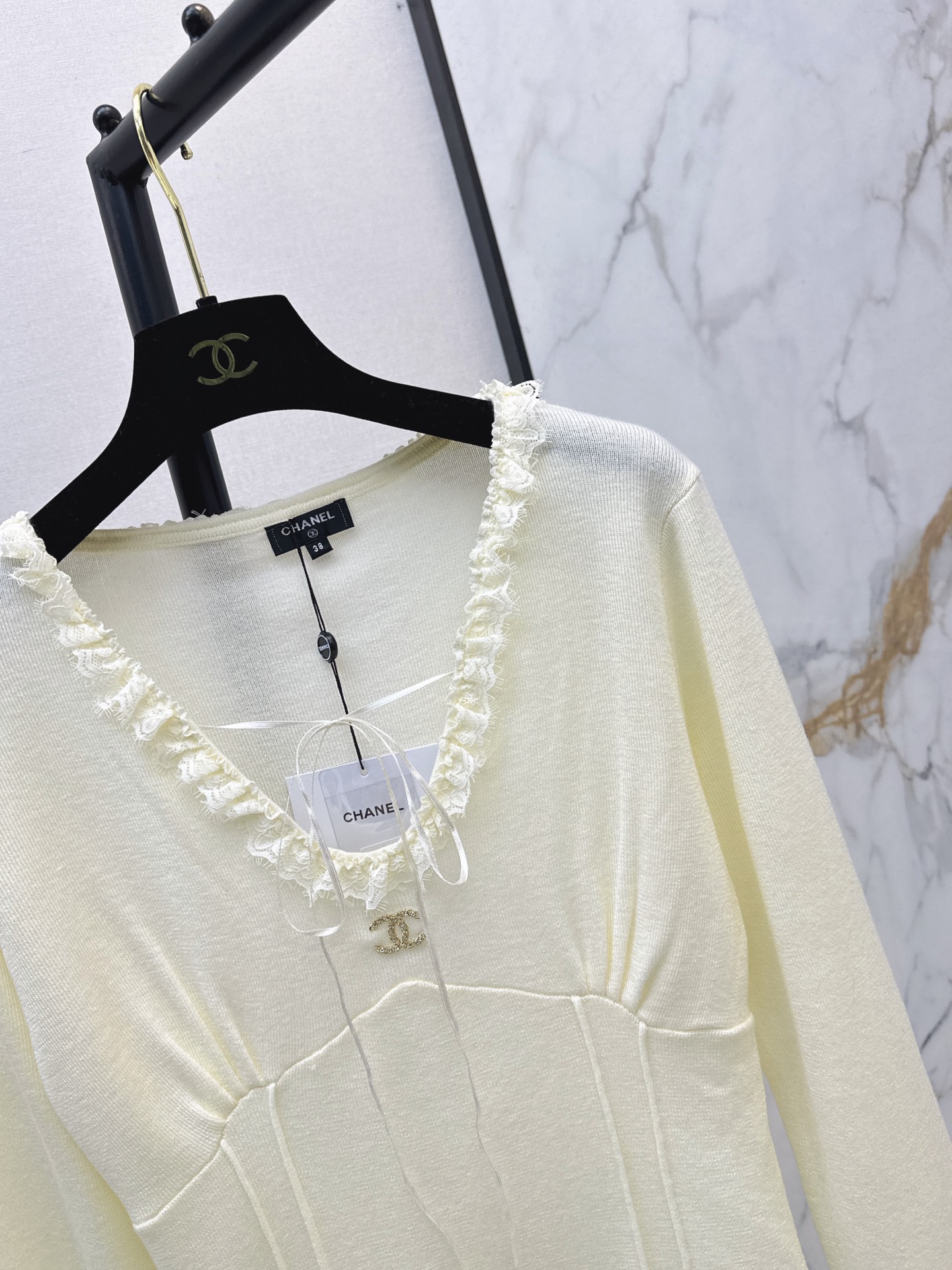 Chan 26fw v-neck knitwear
