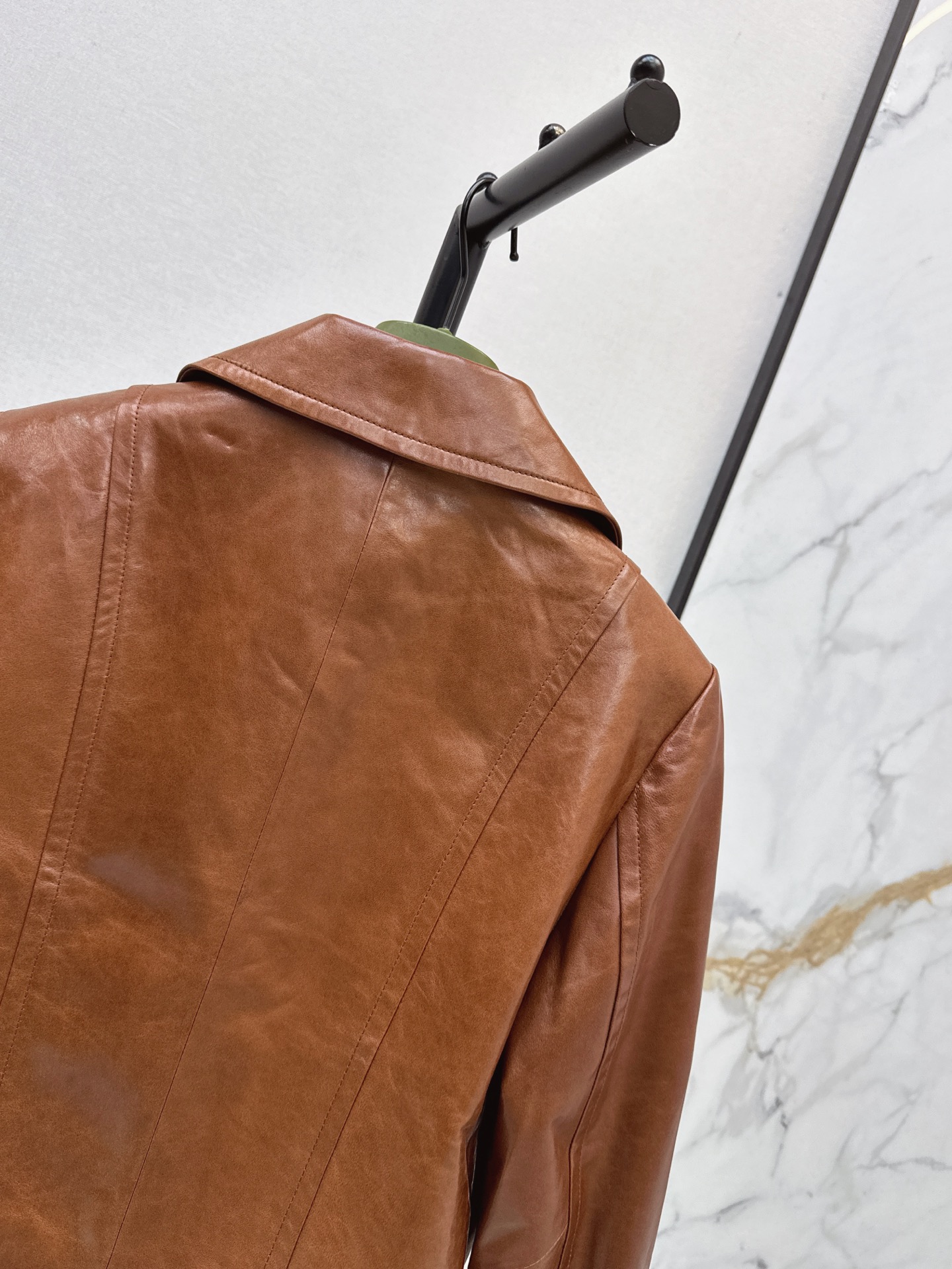 Guc 26fw leather jacket