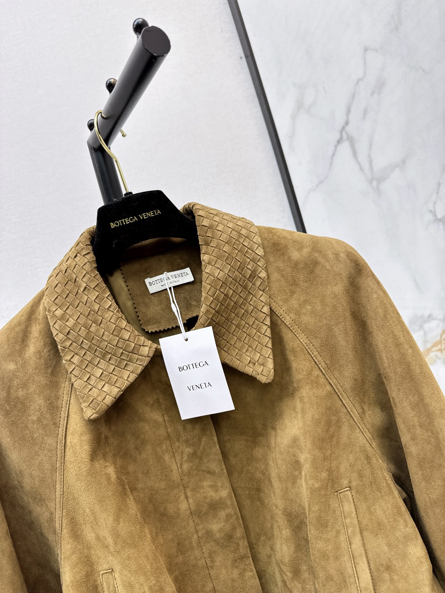 Bott 26fw suede leather jacket
