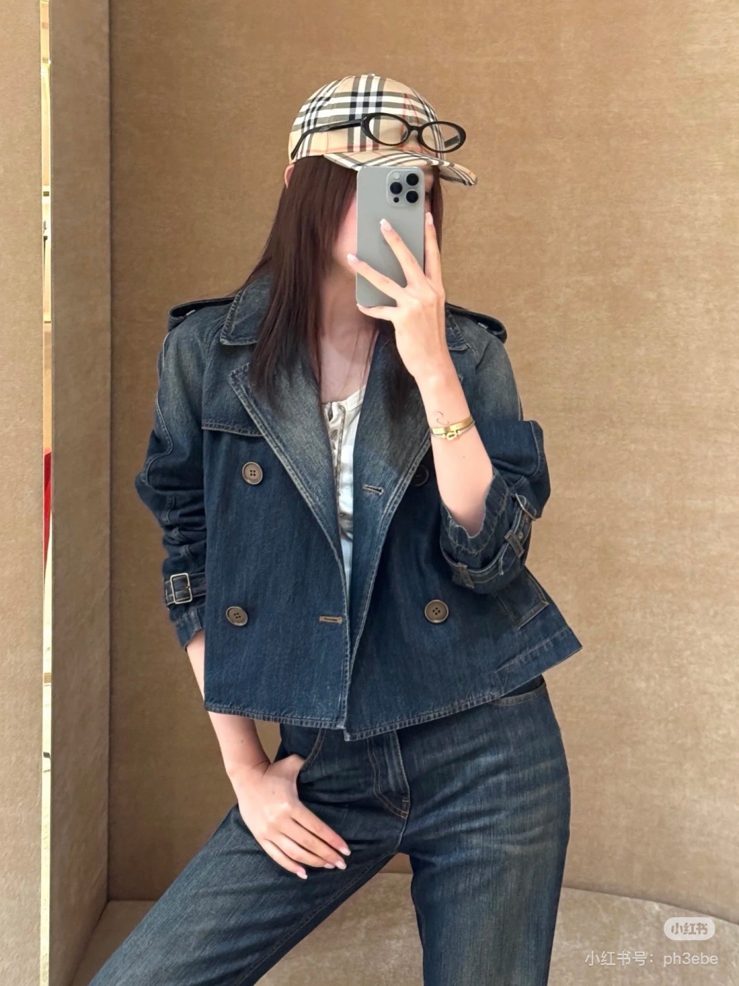 Bur 26fw denim jacket