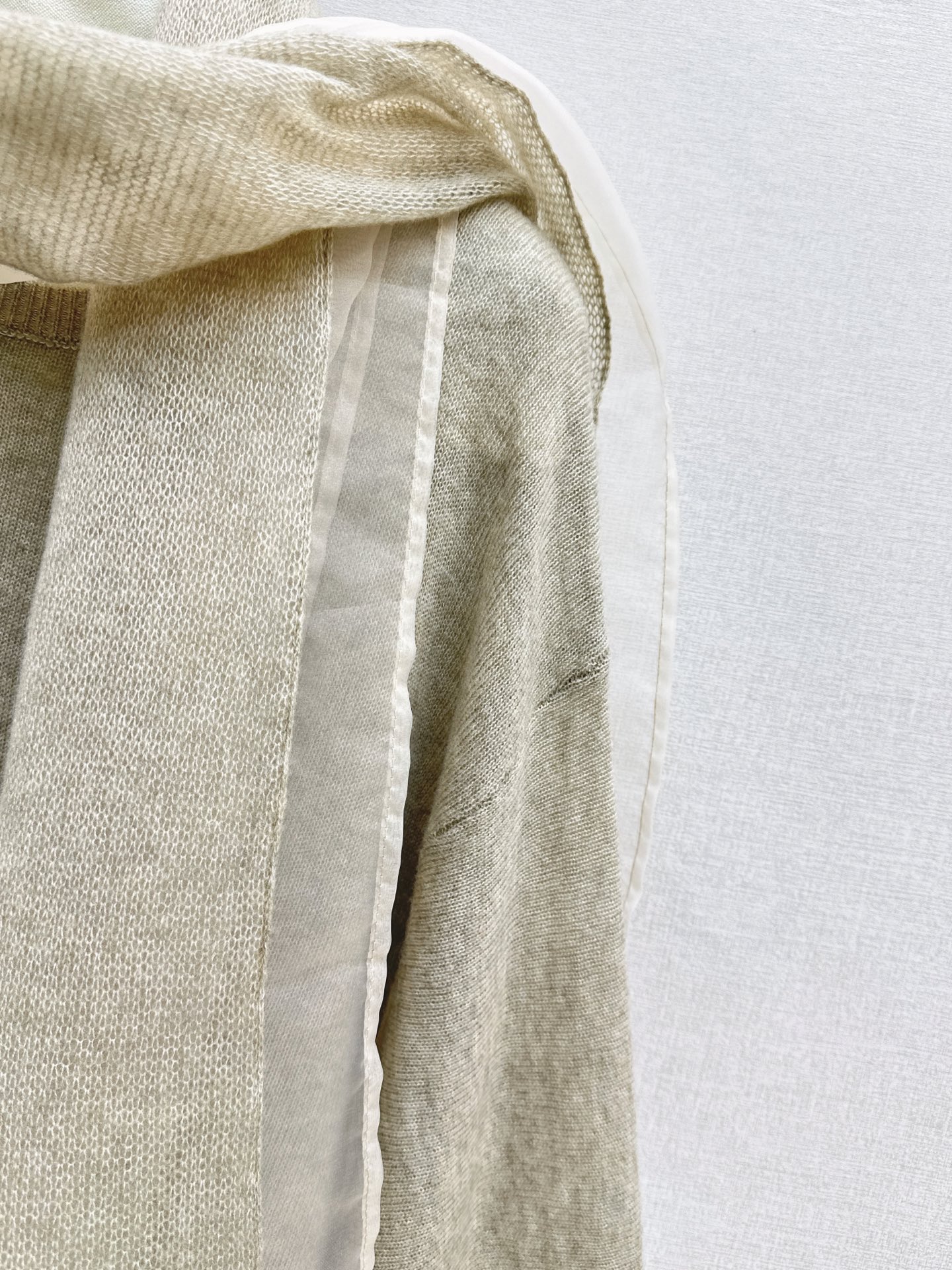 Row 26fw scarf wool knitwear