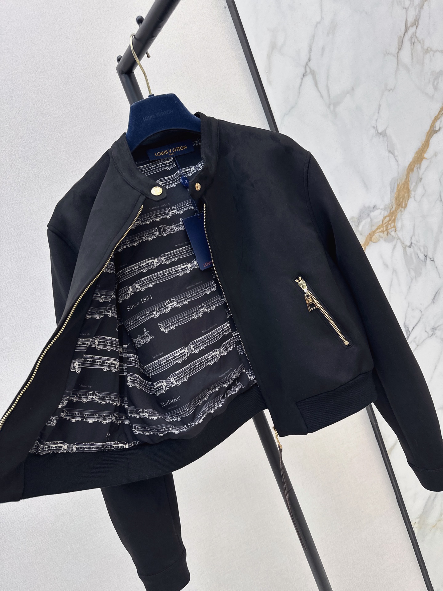 Loui 26fw suede fleece jacket