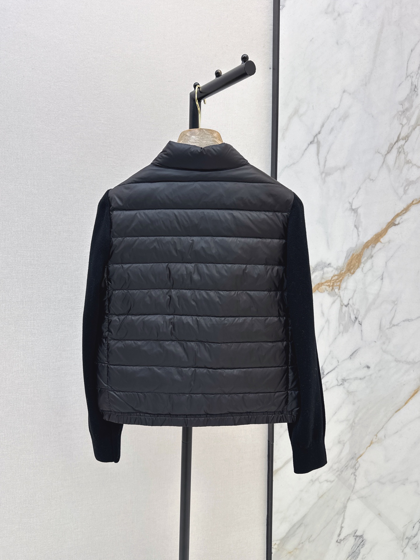 Bun 26fw knit contract down jacket