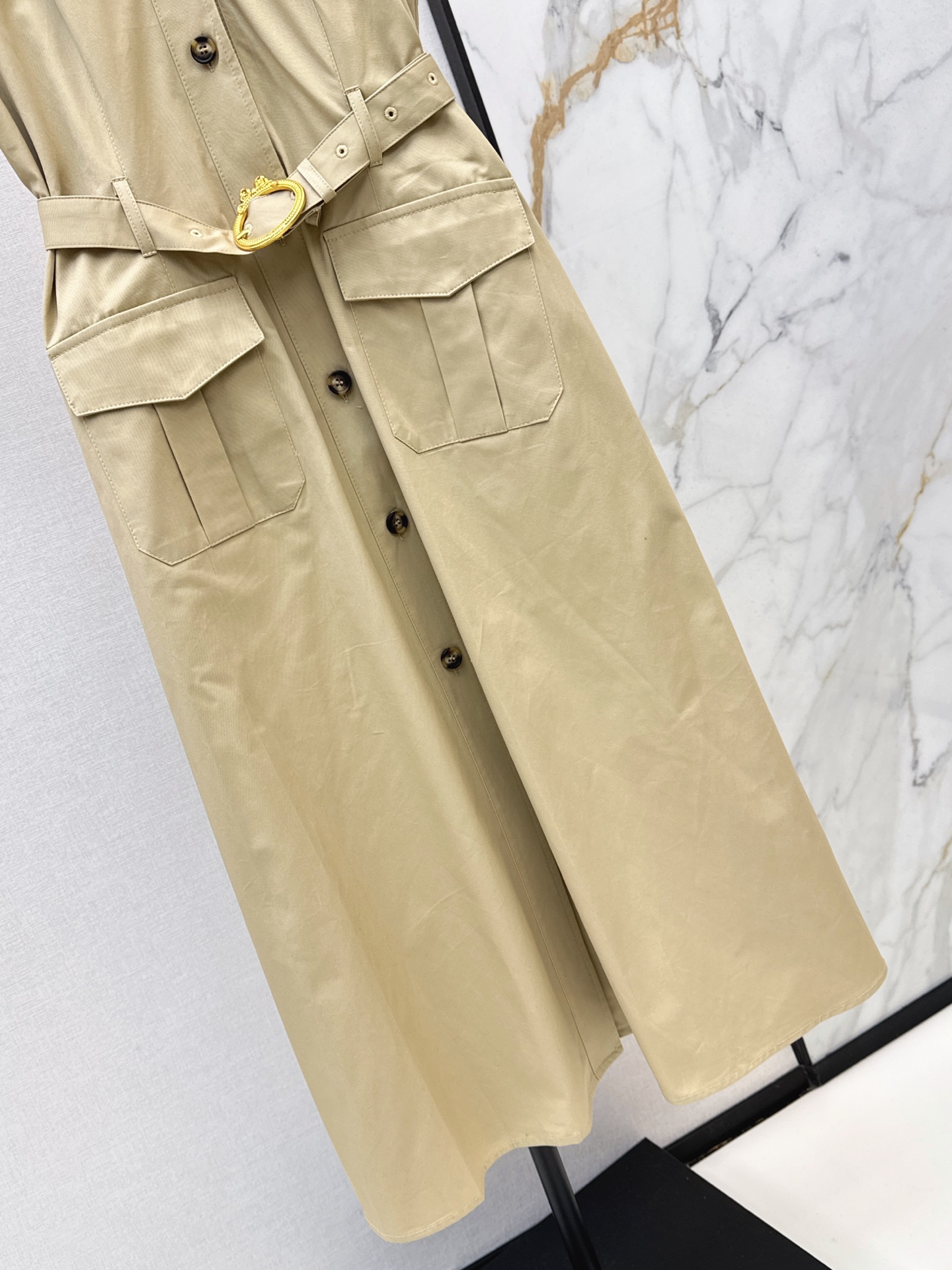 CD 26fw belted shirt dress