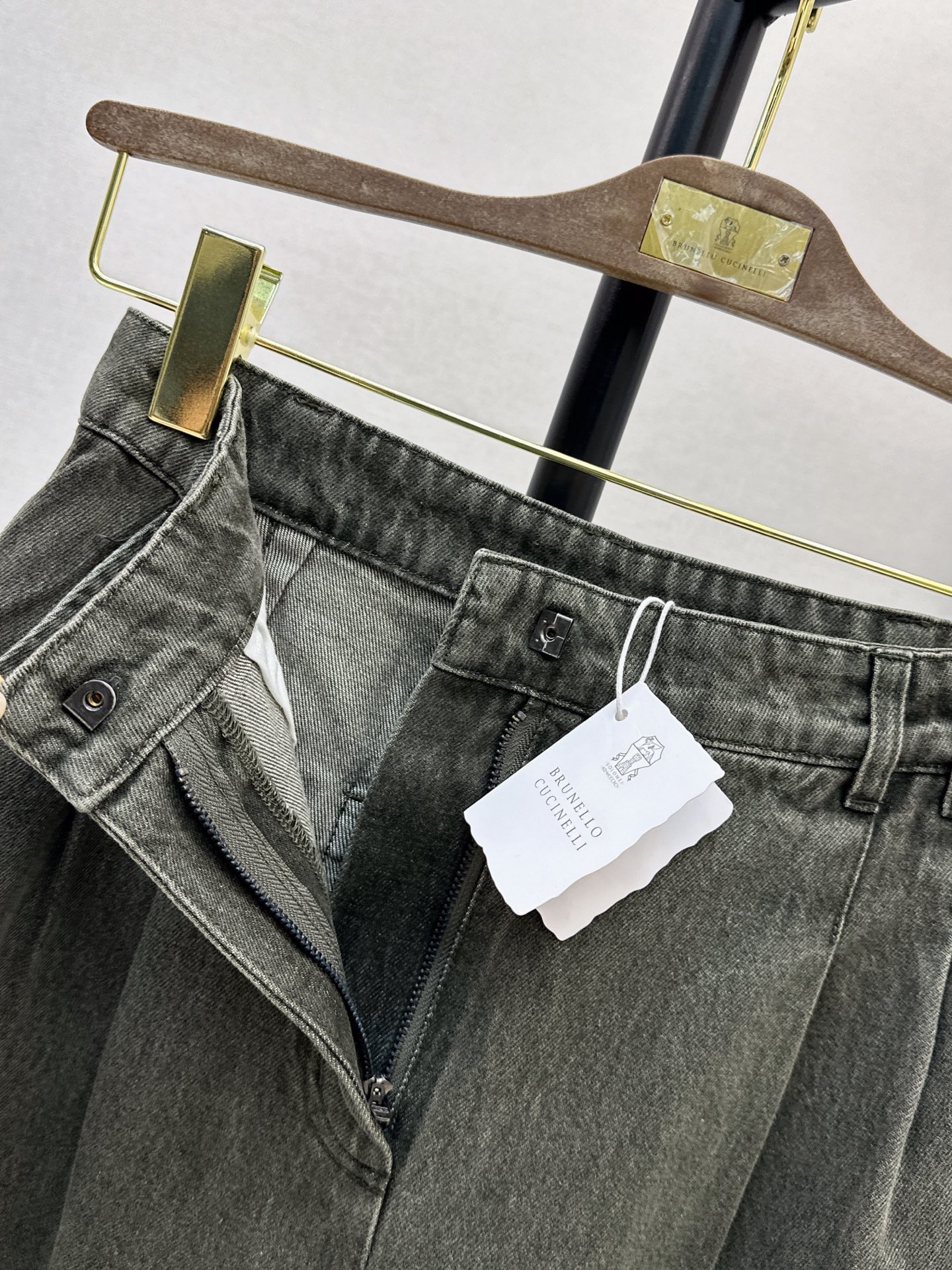 Brun 26fw straight-leg jeans