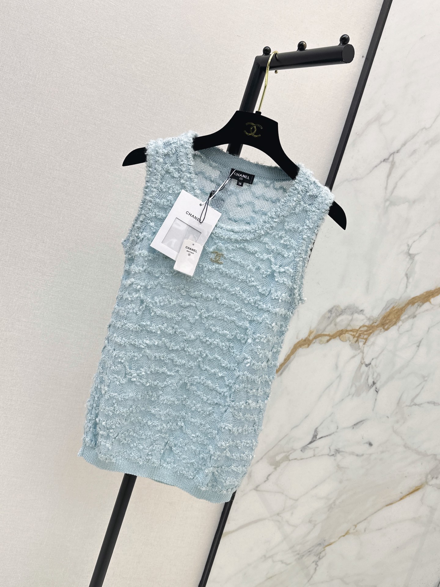 Chan 26fw knit vest