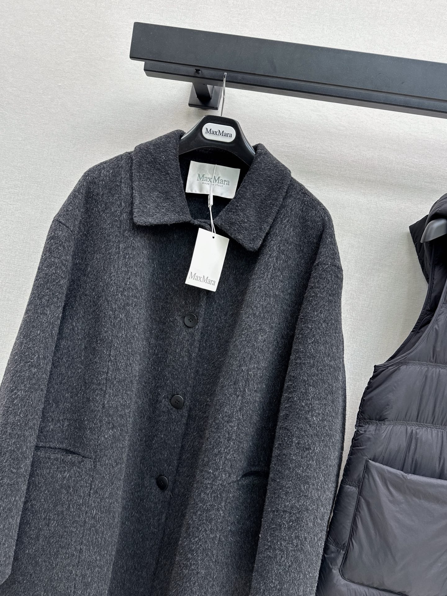 Max 26fw down vest woolen overcoats sets