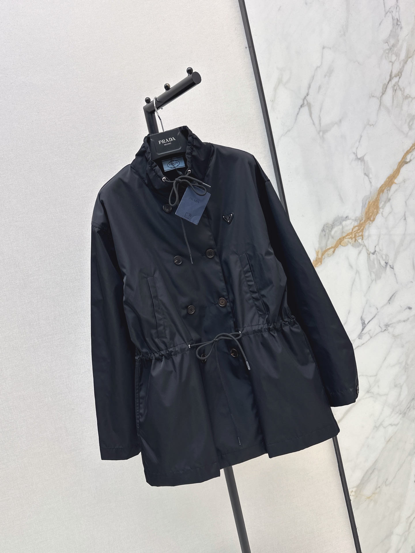 Pra 26fw  drawstring trench coats