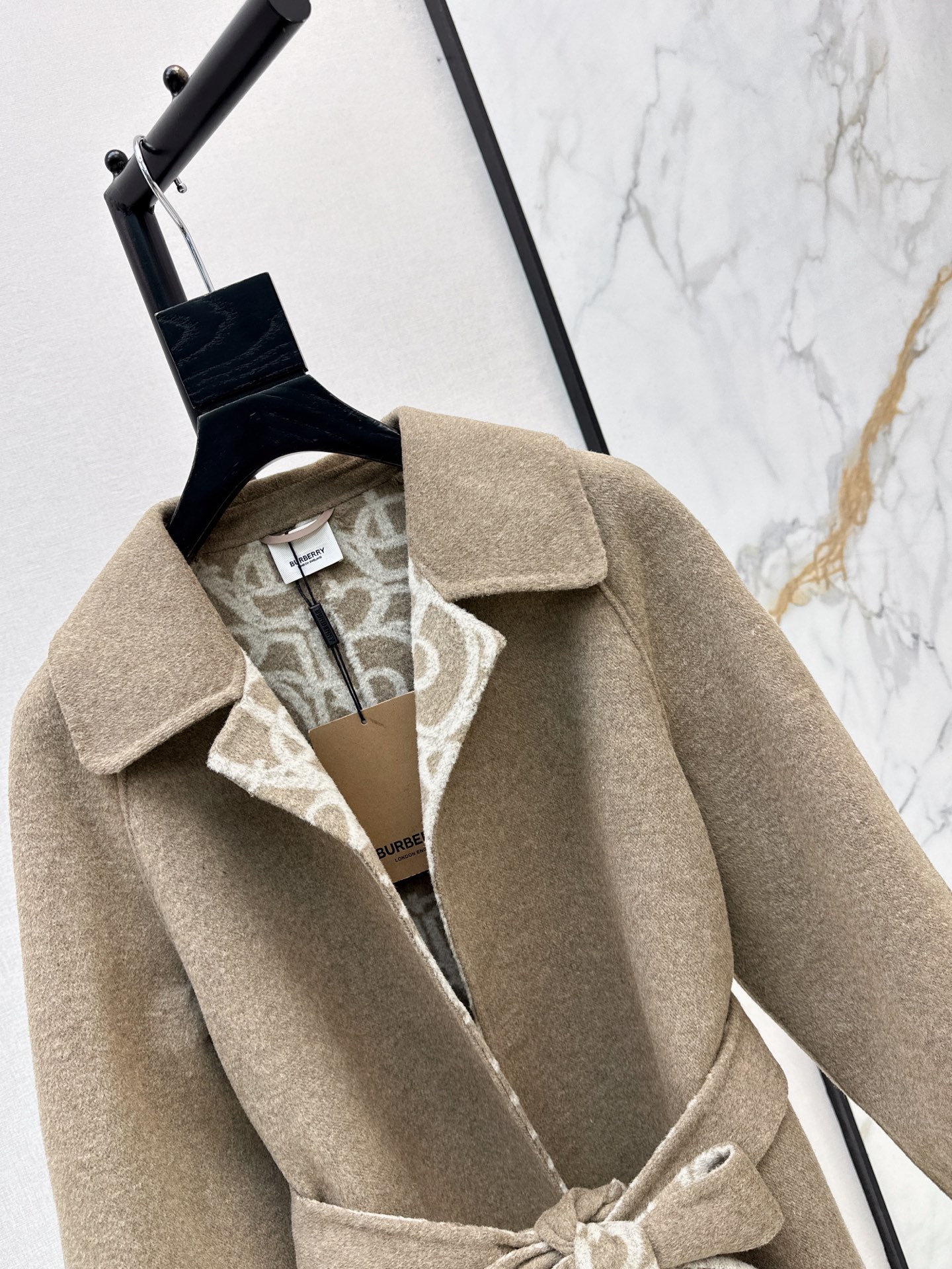 Bur 26fw woolen overcoats