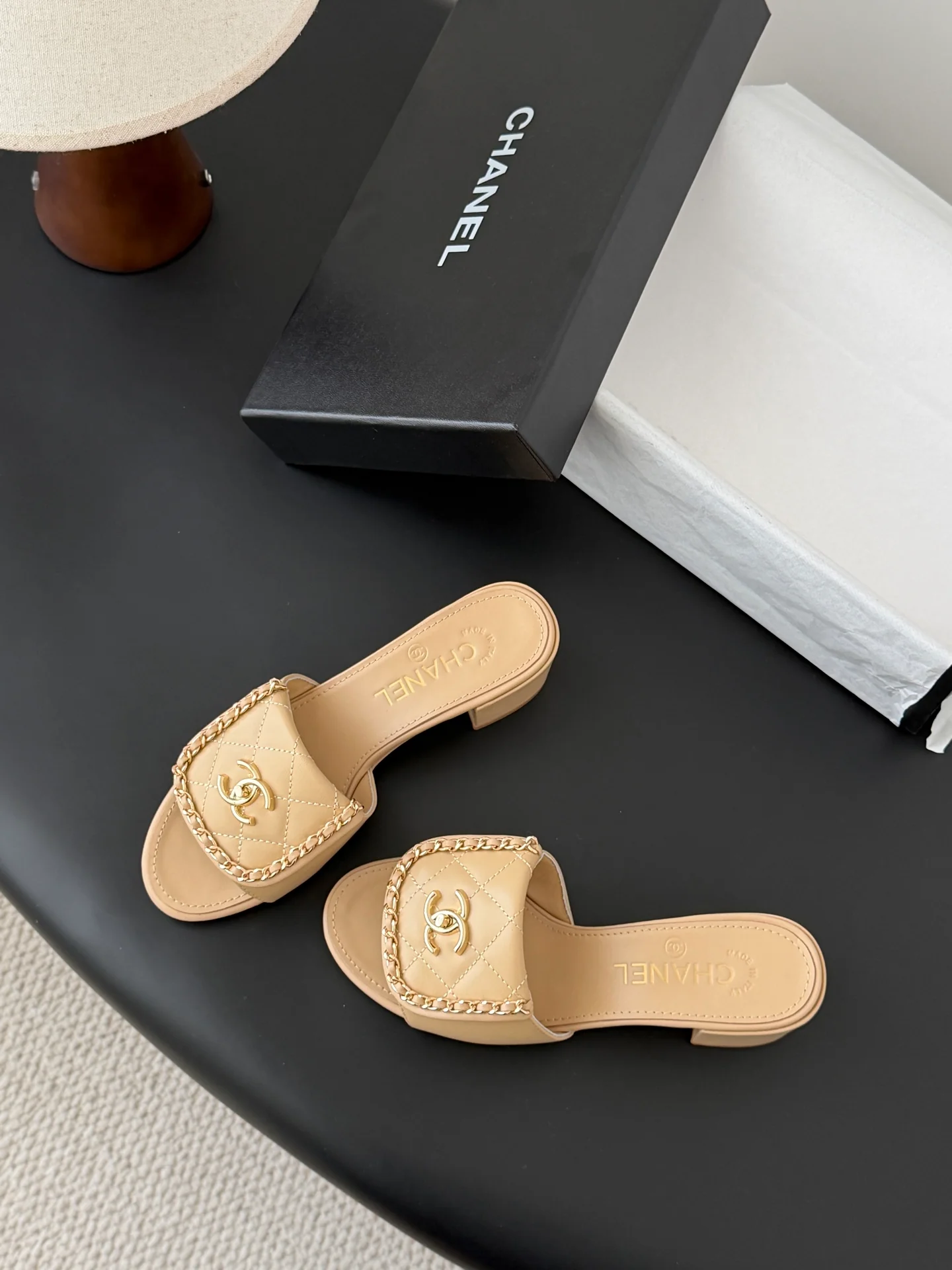 Chan 26ss chunky sandals