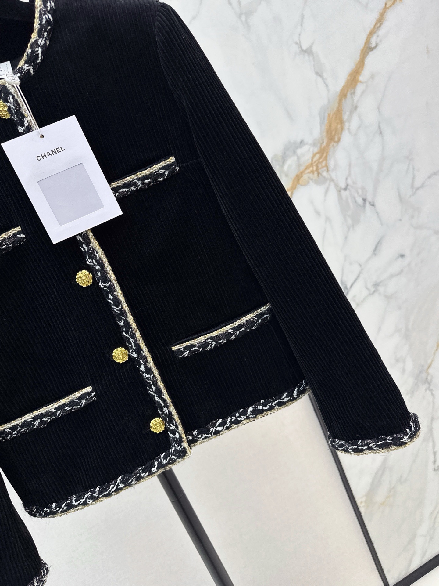Chan 26fw velvet jacket