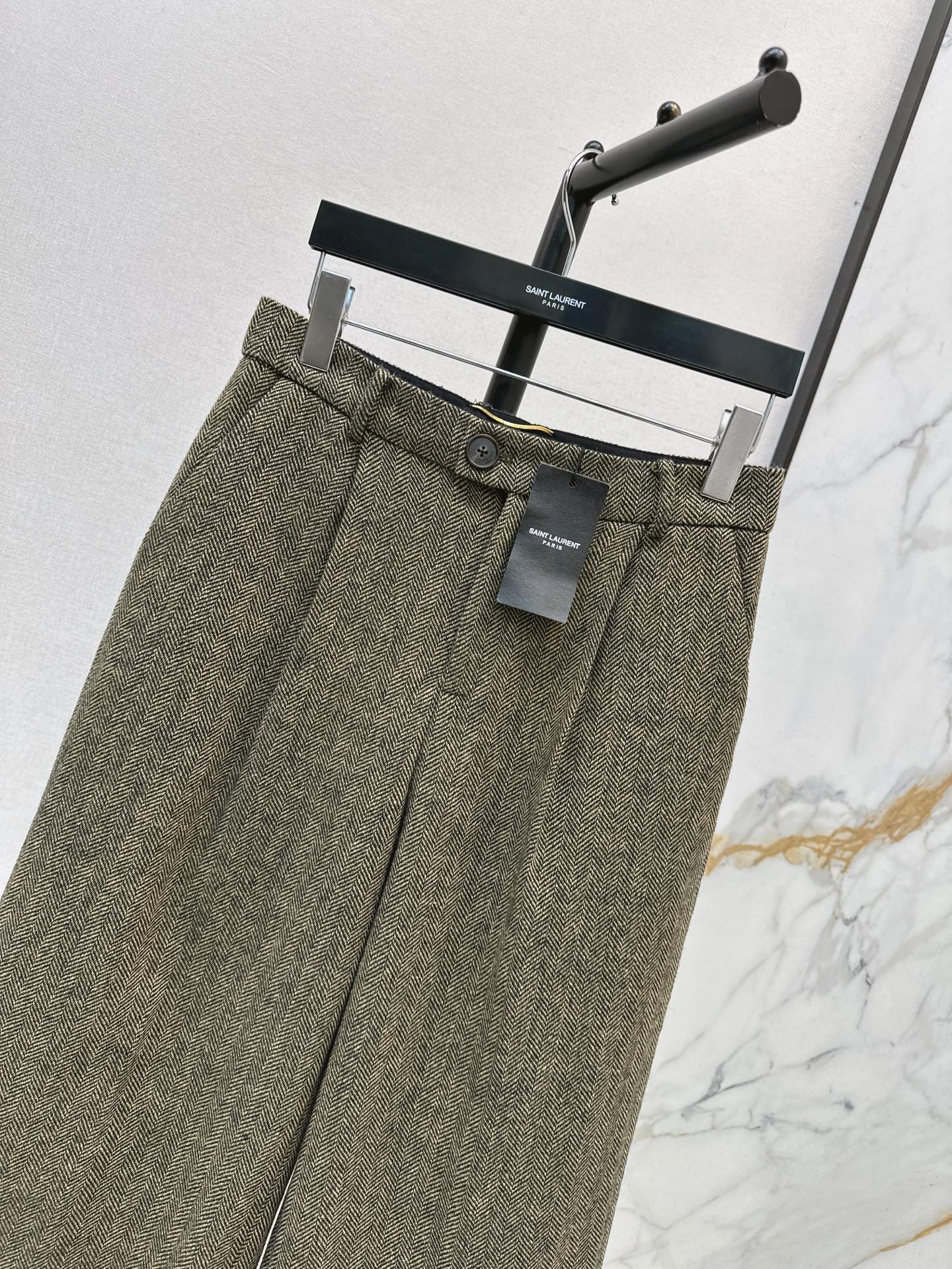 Sain 26fw cropped suit pants