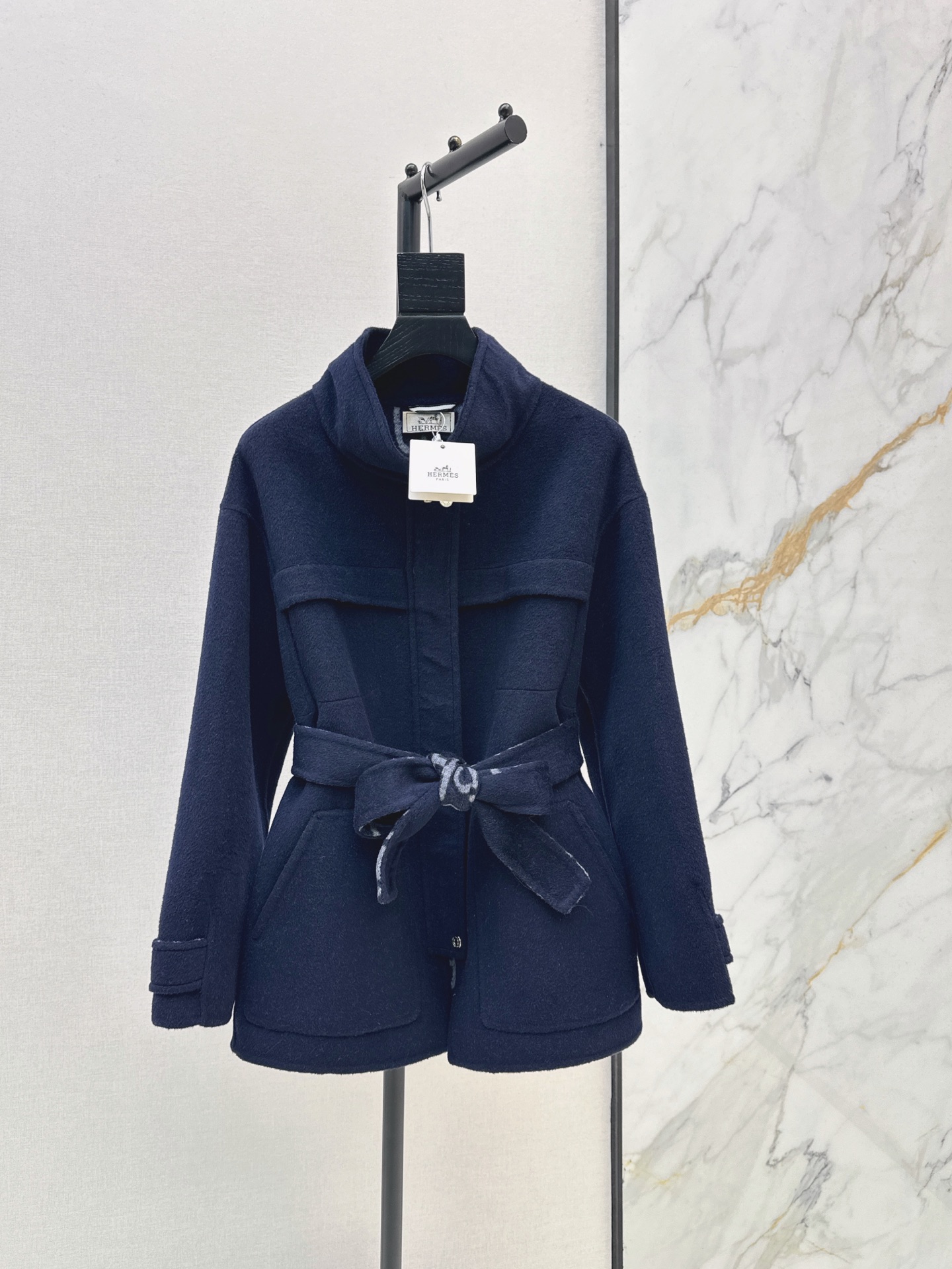 Her 26fw belted overcoats