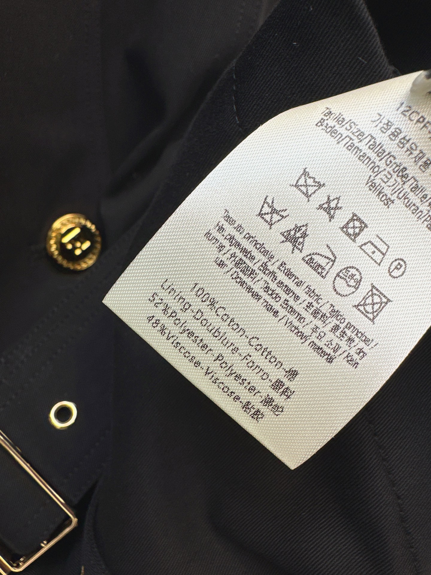 Fen 26fw hooded belted trench coats