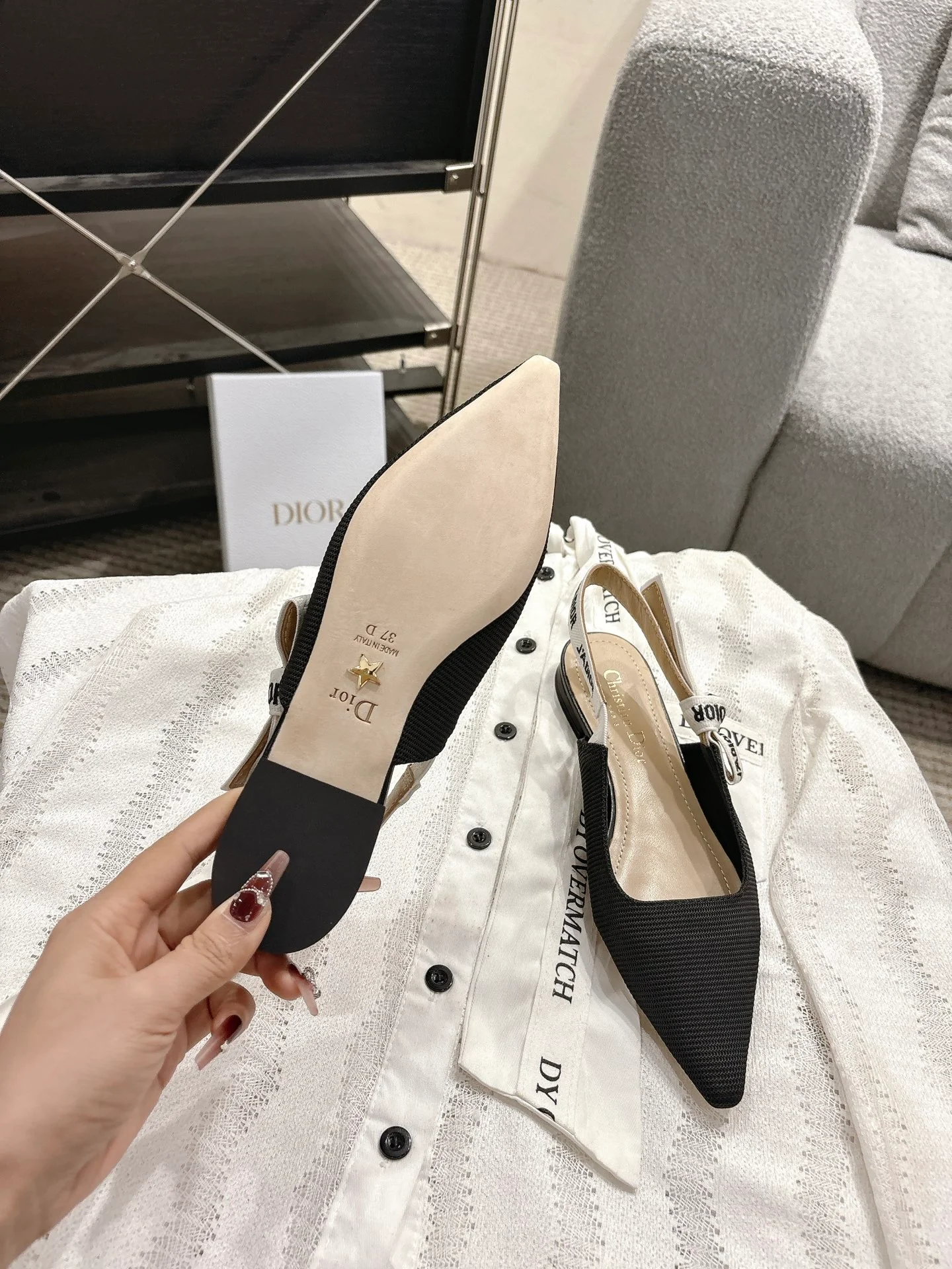 CD 25fw slingback flats