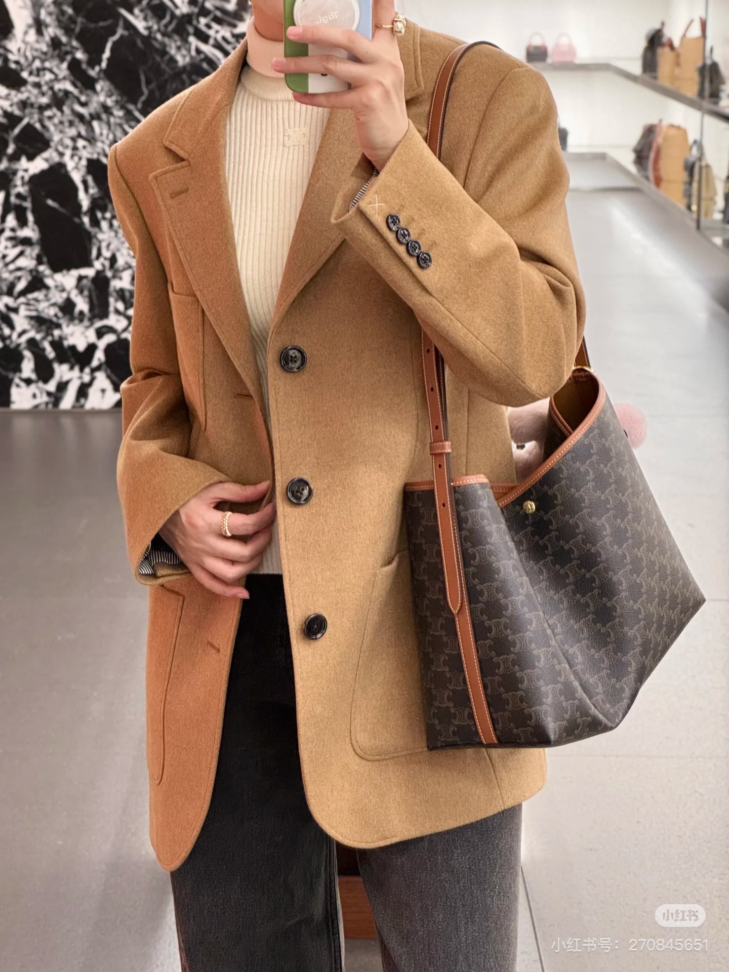 Celi 26fw wool blazer