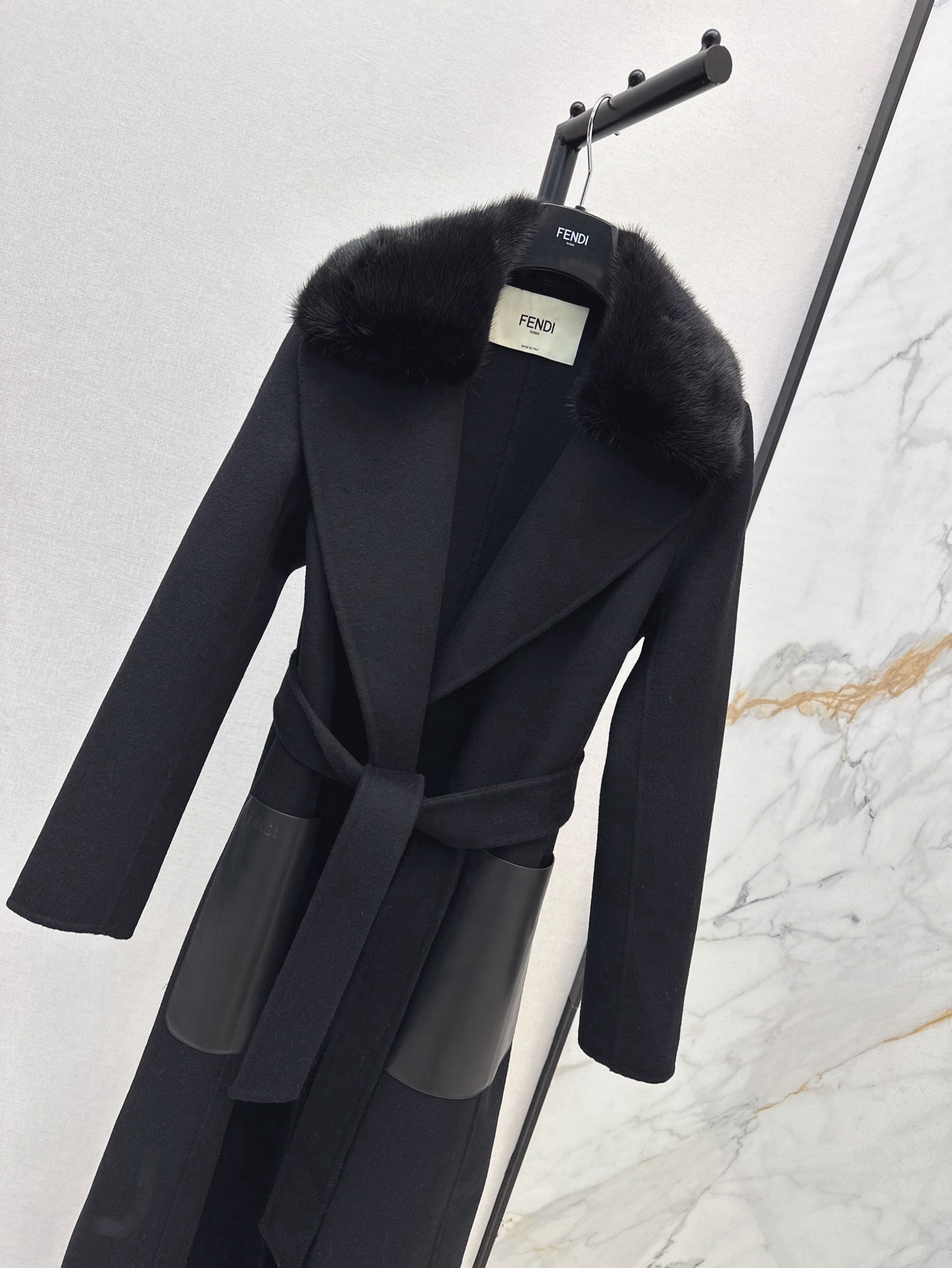 Fend 26fw cashmere overcoats