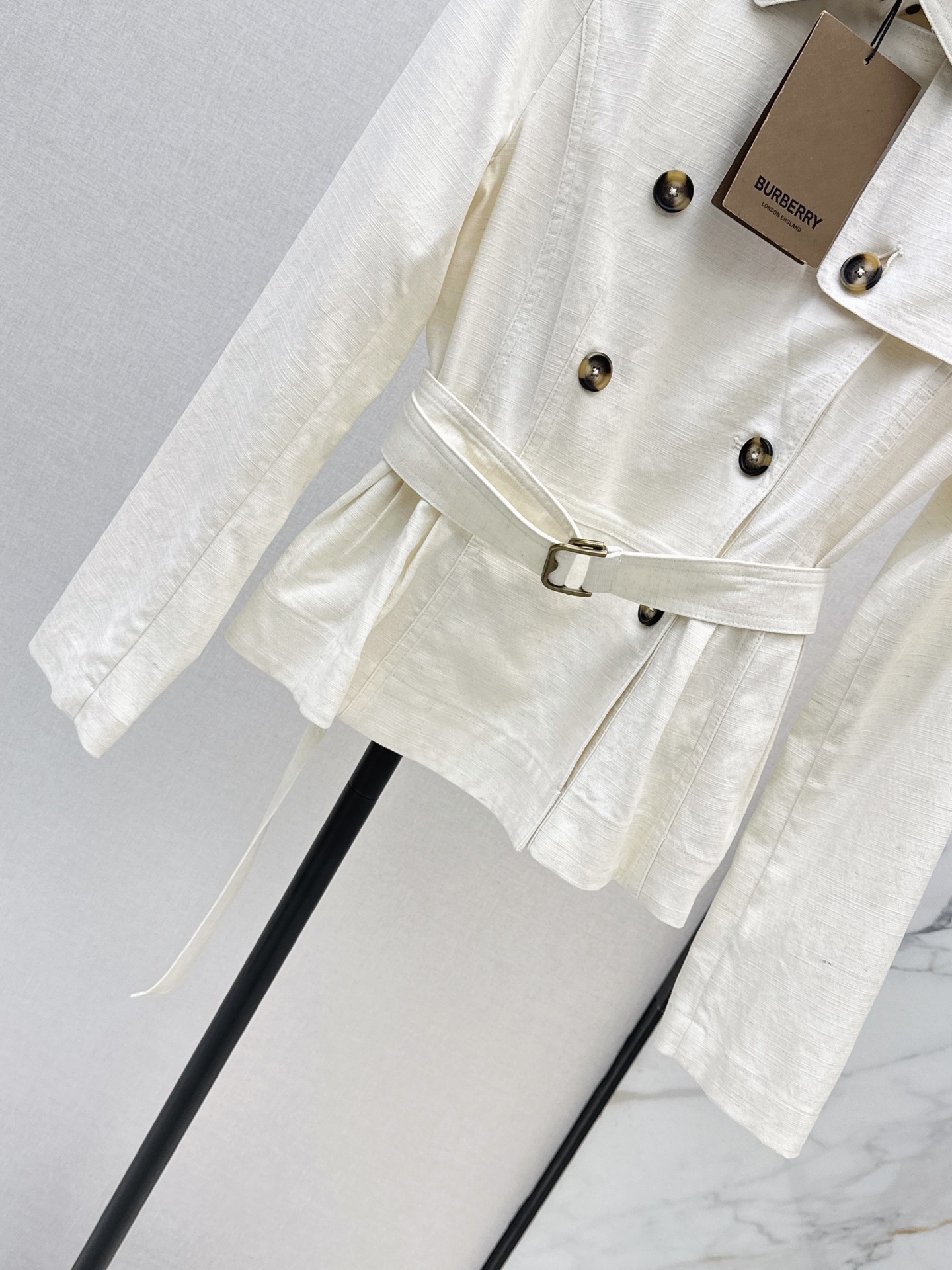 Bur 26fw belted trench coats