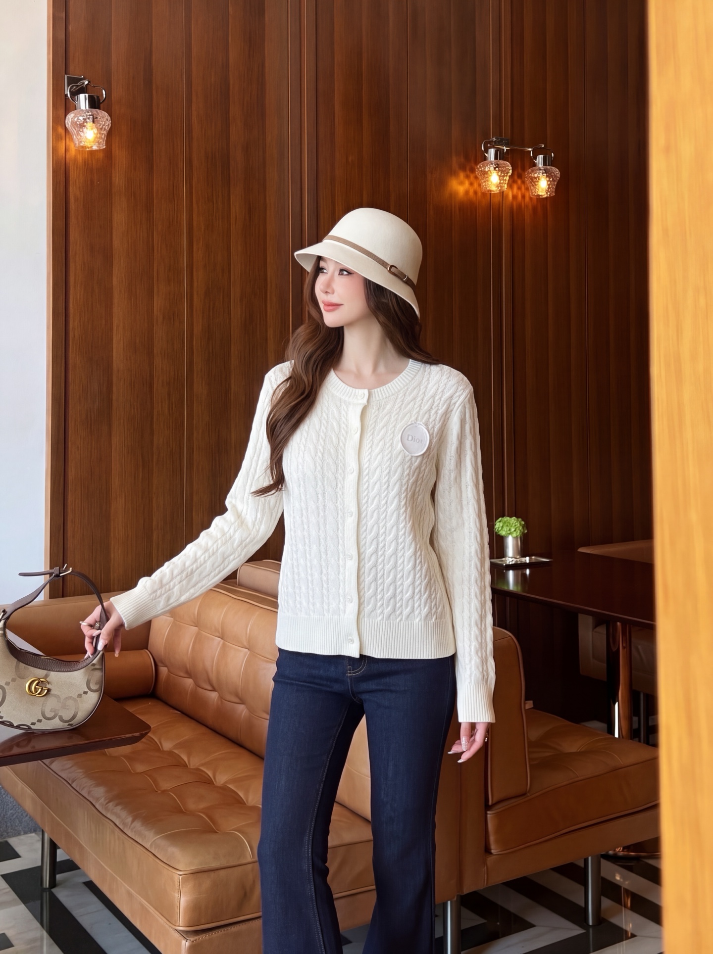 CD 26fw knit caedigan