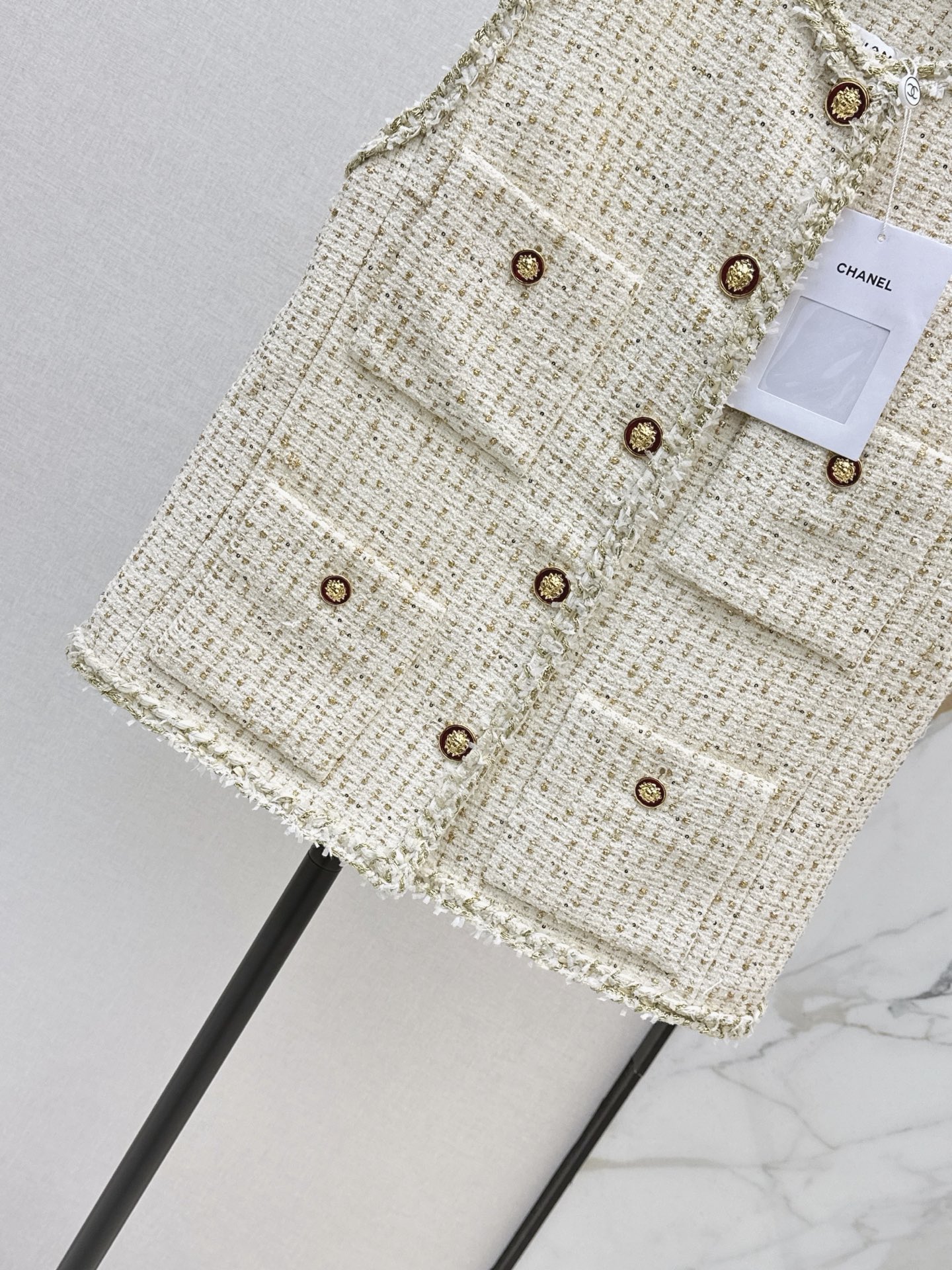 Chan 26fw woven vest