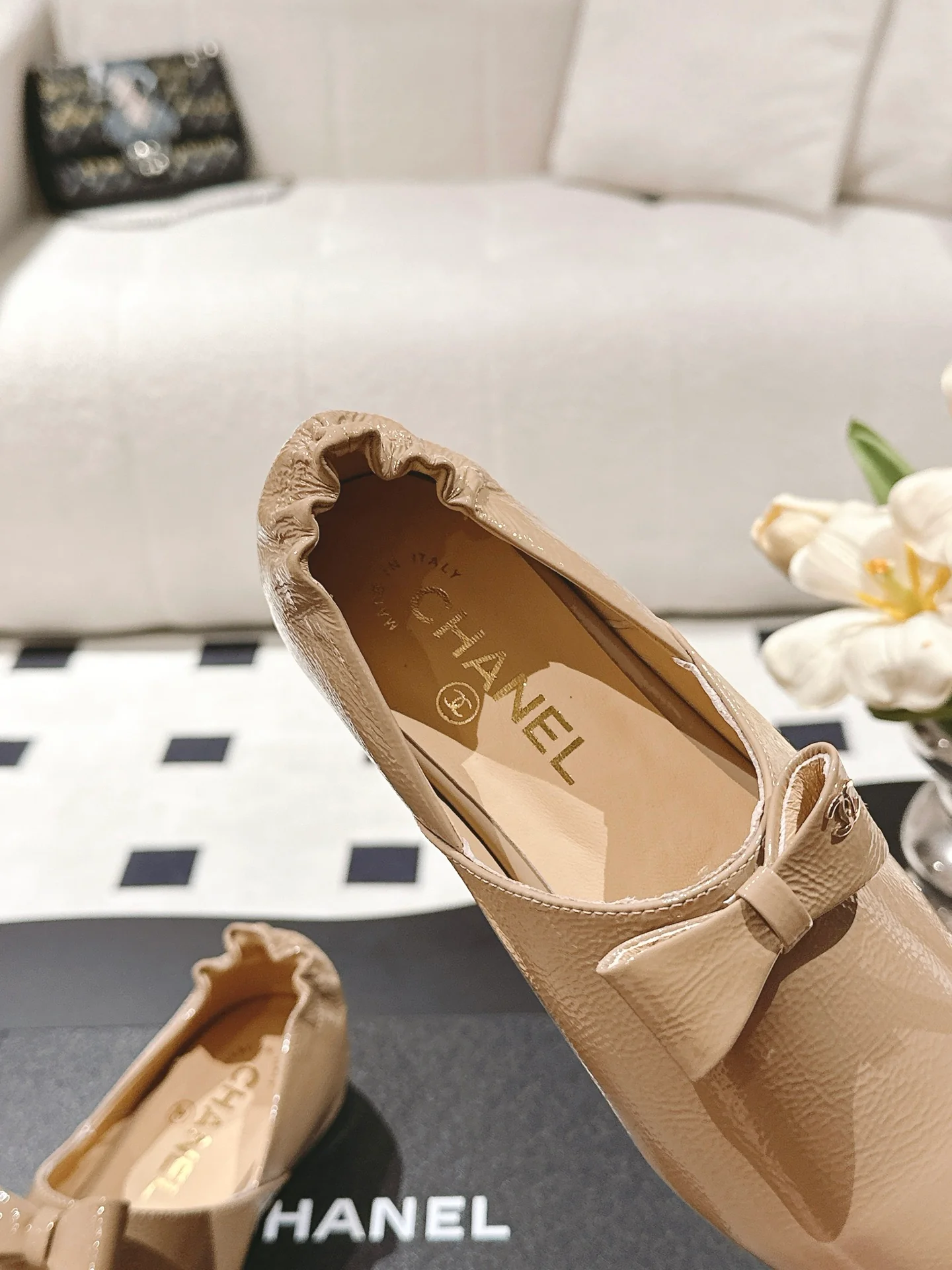 Chan 25fw mary jane flats