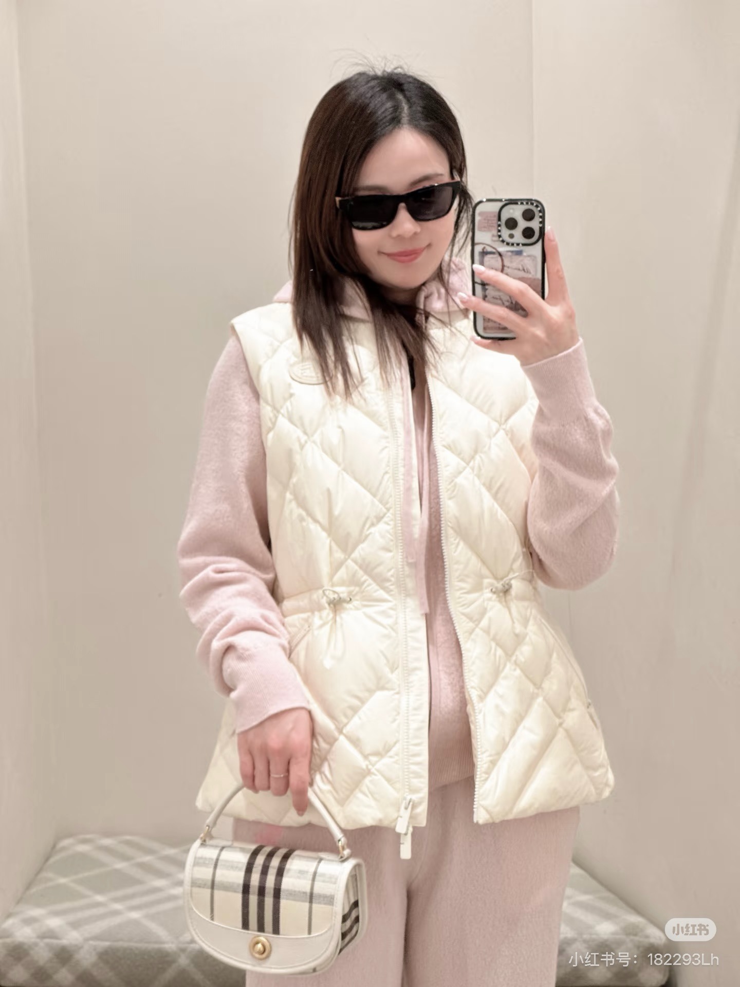 Bur 26fw padded vest jacket