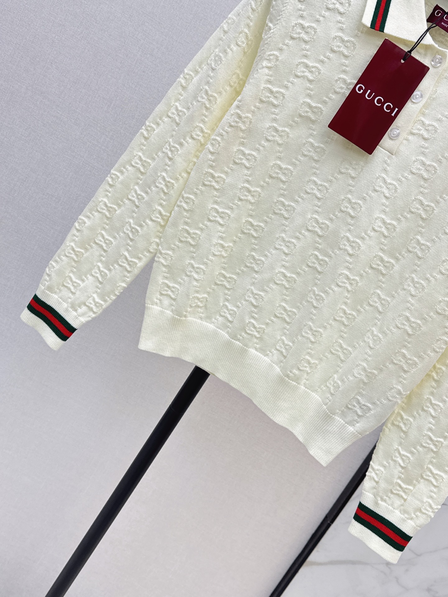 Guc 26fw jacquard sweater